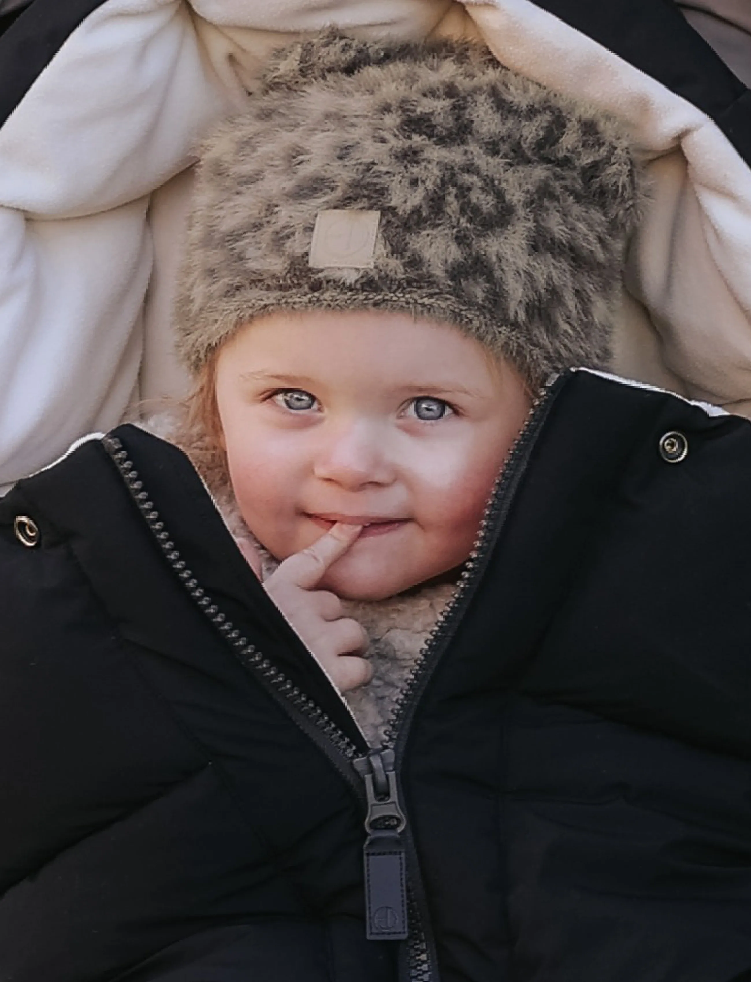 Elodie Details - Comfort Footmuff Black - magamiskotid vankrisse - black - 5