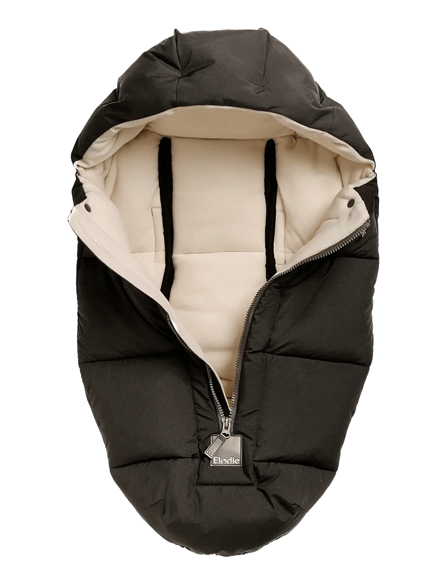 Elodie Details - Comfort Footmuff Black - magamiskotid vankrisse - black - 3