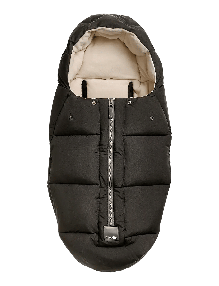 Elodie Details - Comfort Footmuff Black - magamiskotid vankrisse - black - 4
