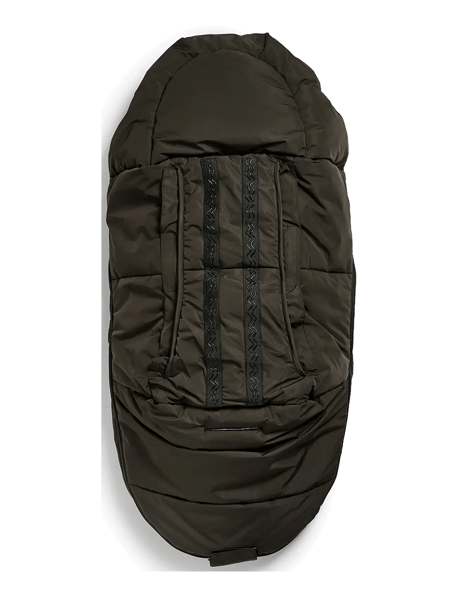 Elodie Details - Luxe W&D Footmuff Black - kinderwagen & zubehör - black - 2