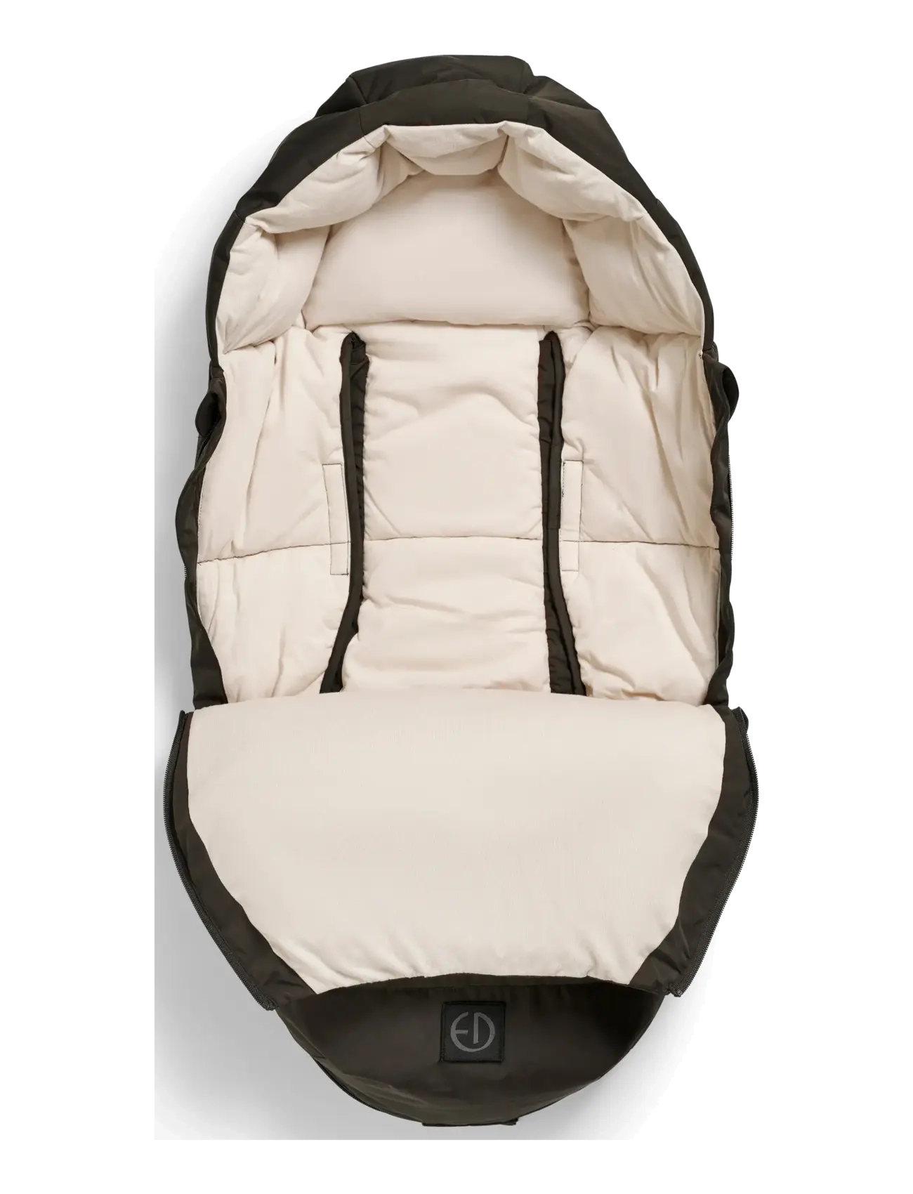 Elodie Details - Luxe W&D Footmuff Black - kinderwagen & zubehör - black - 3