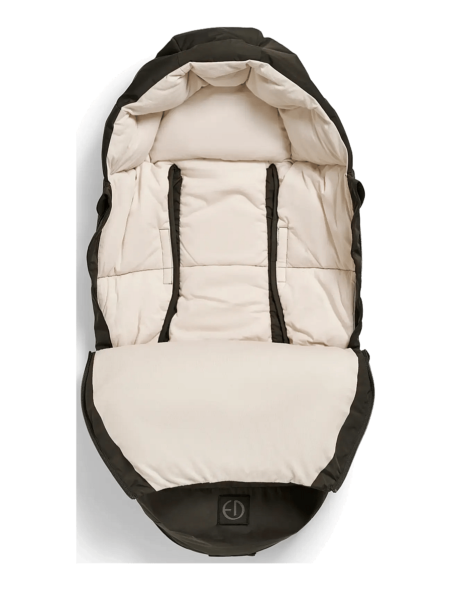 Elodie Details - Luxe W&D Footmuff Black - kinderwagen & zubehör - black - 3