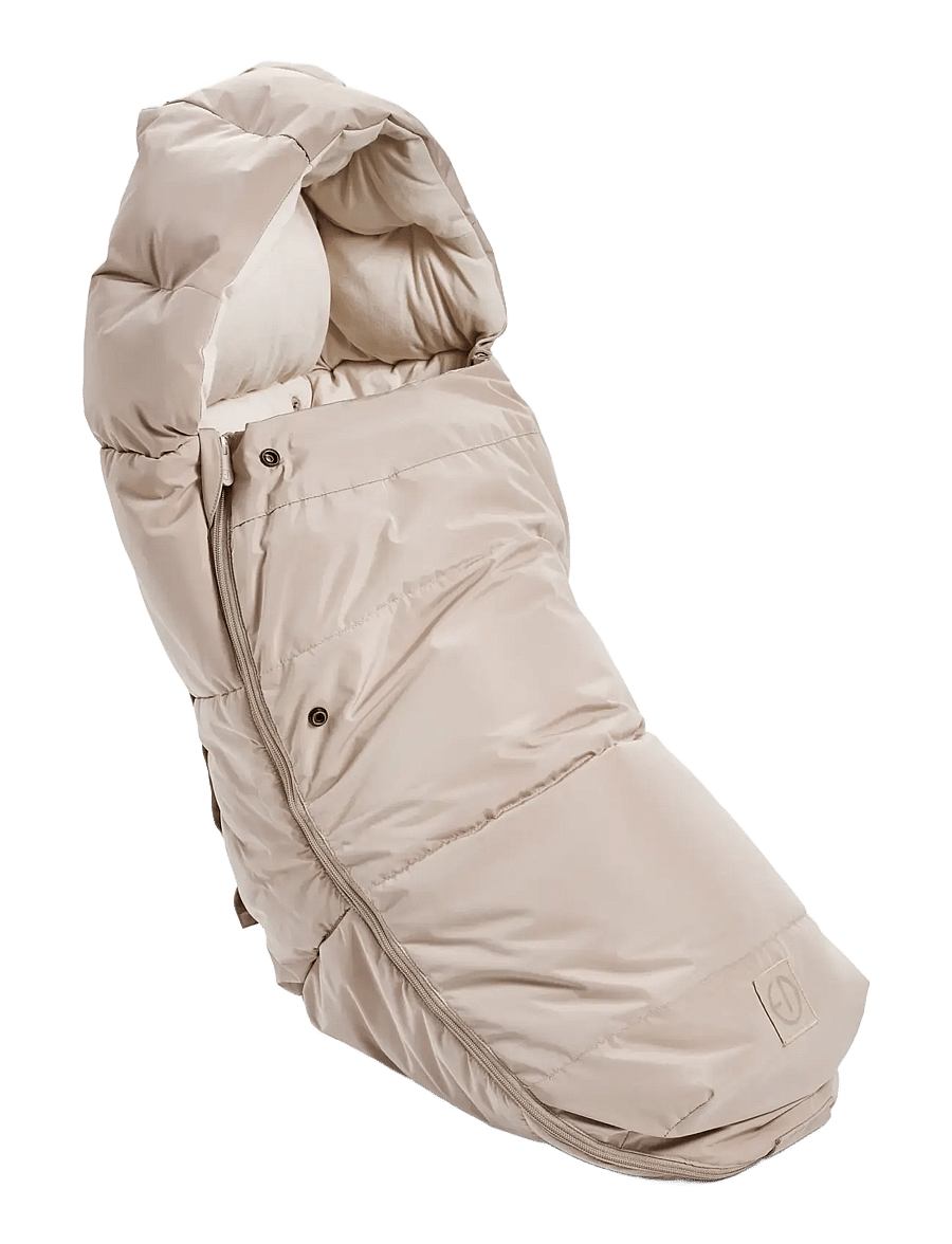 Elodie Details - Luxe W&D Footmuff Tender Taupe - kinderwagen & zubehör - tender taupe - 1