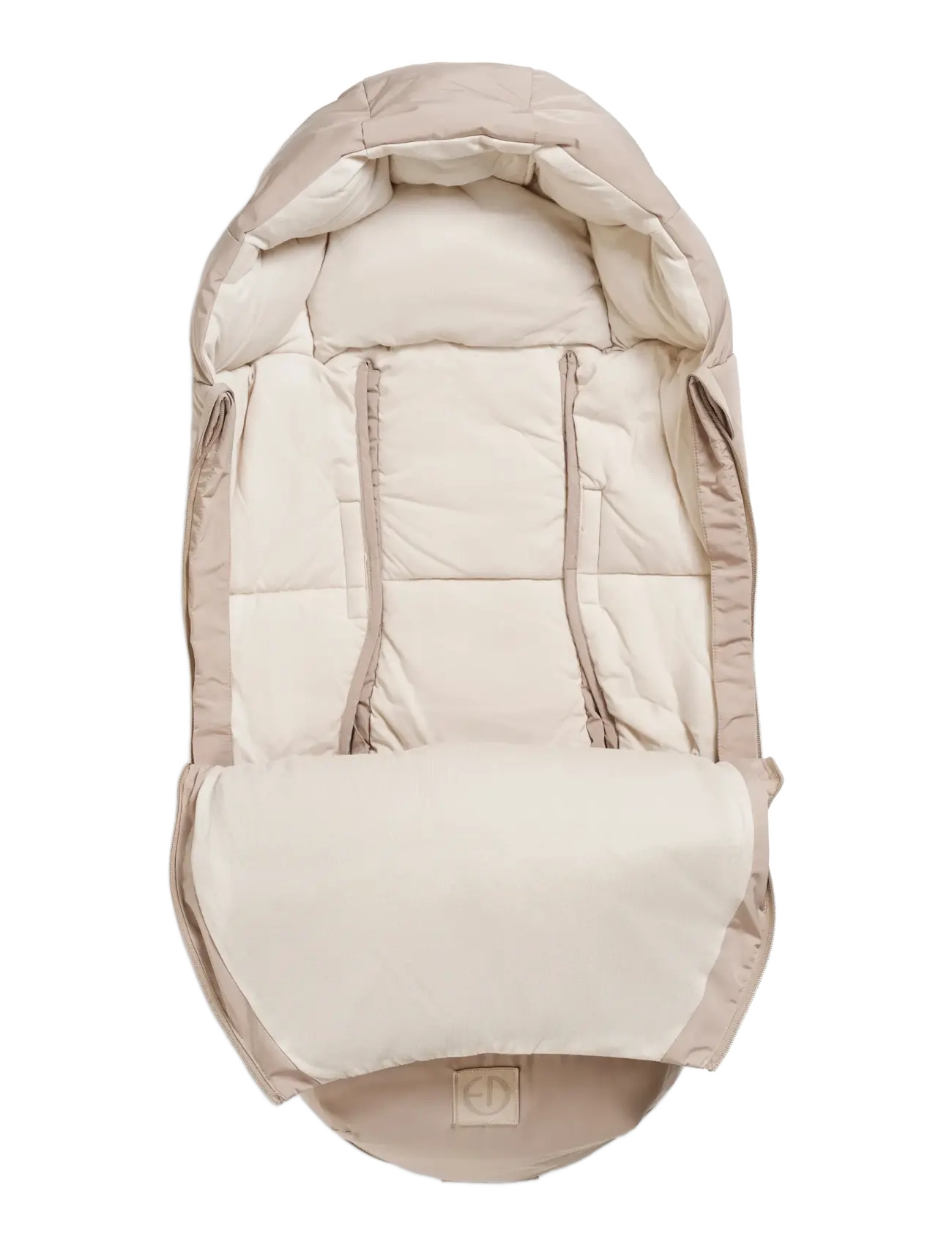 Elodie Details - Luxe W&D Footmuff Tender Taupe - kinderwagen & zubehör - tender taupe - 2