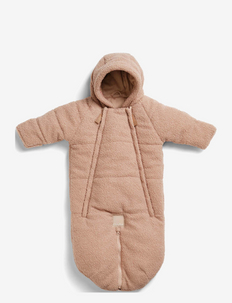 Baby Overall - Pink Bouclé 0-6m, Elodie Details