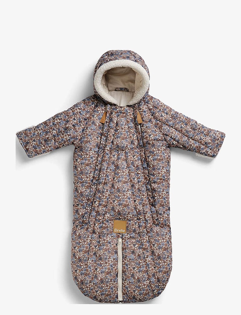 Elodie Details - Baby Overall - Blue Garden 6-12m - ziemas kombinezoni - multi coloured - 1