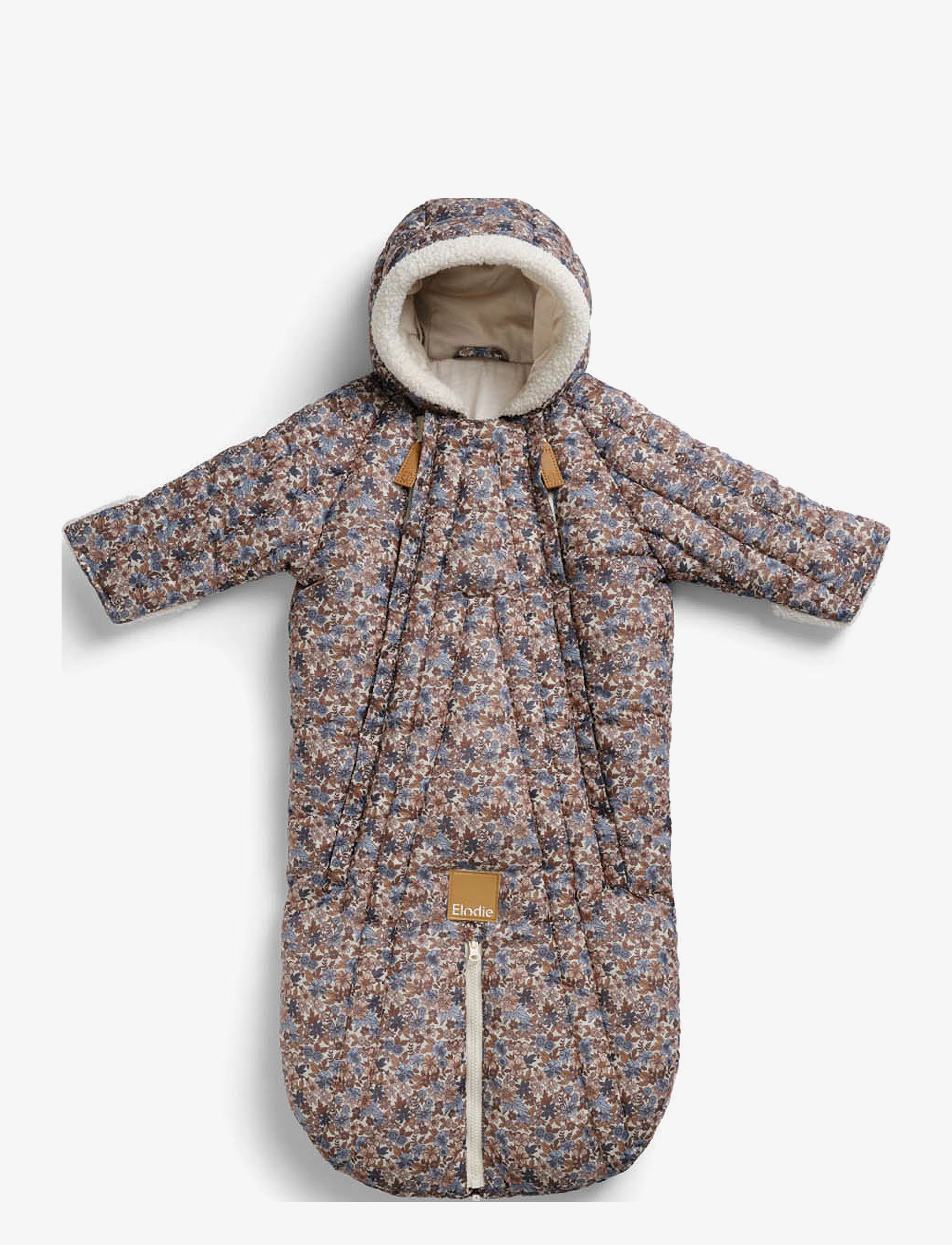 Elodie Details Baby Overall - Blue Garden 6-12m - Overalls - MULTI COLOURED / multi