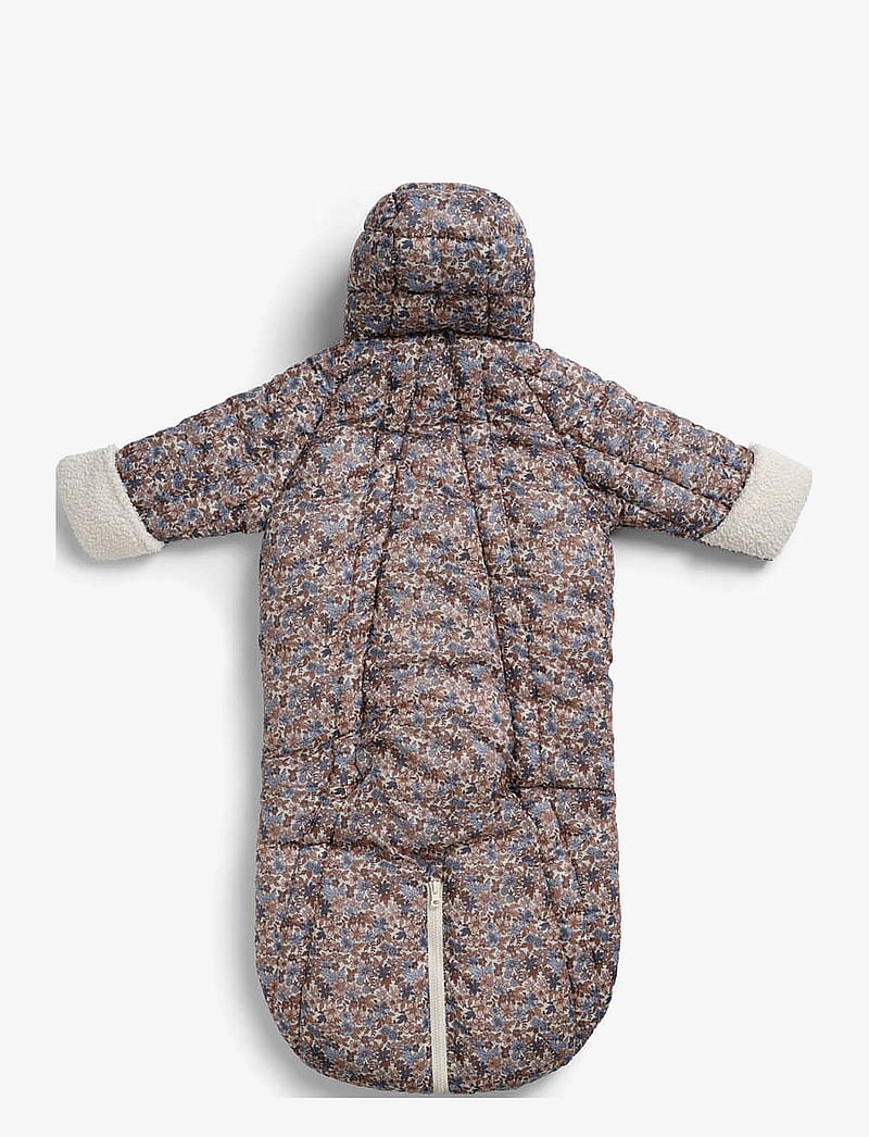 Elodie Details - Baby Overall - Blue Garden 6-12m - ziemas kombinezoni - multi coloured - 3