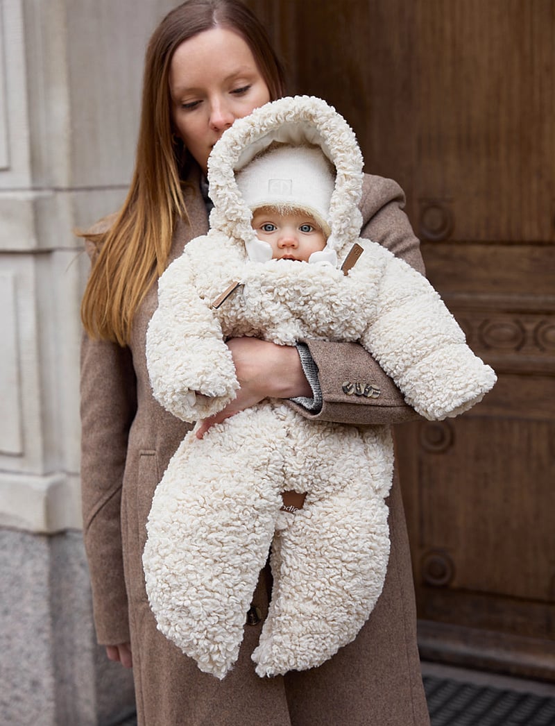 Elodie Details - Baby Overall - Soft Sherpa - vinteroveraller - soft sherpa - 4