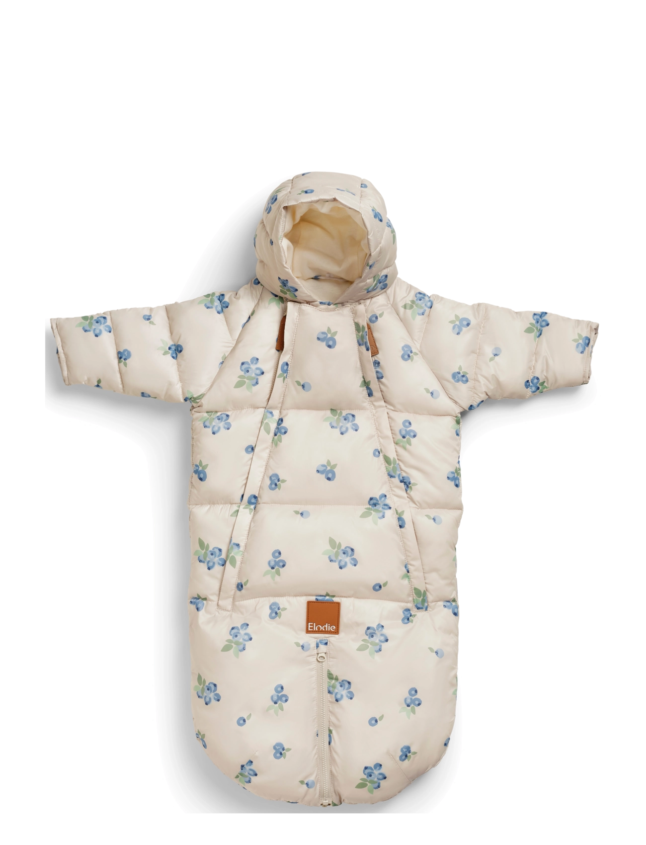 Elodie Details Baby Overall Blueberry Bliss 6-12m - Jacken & Mäntel - BLUEBERRY BLISS / cream