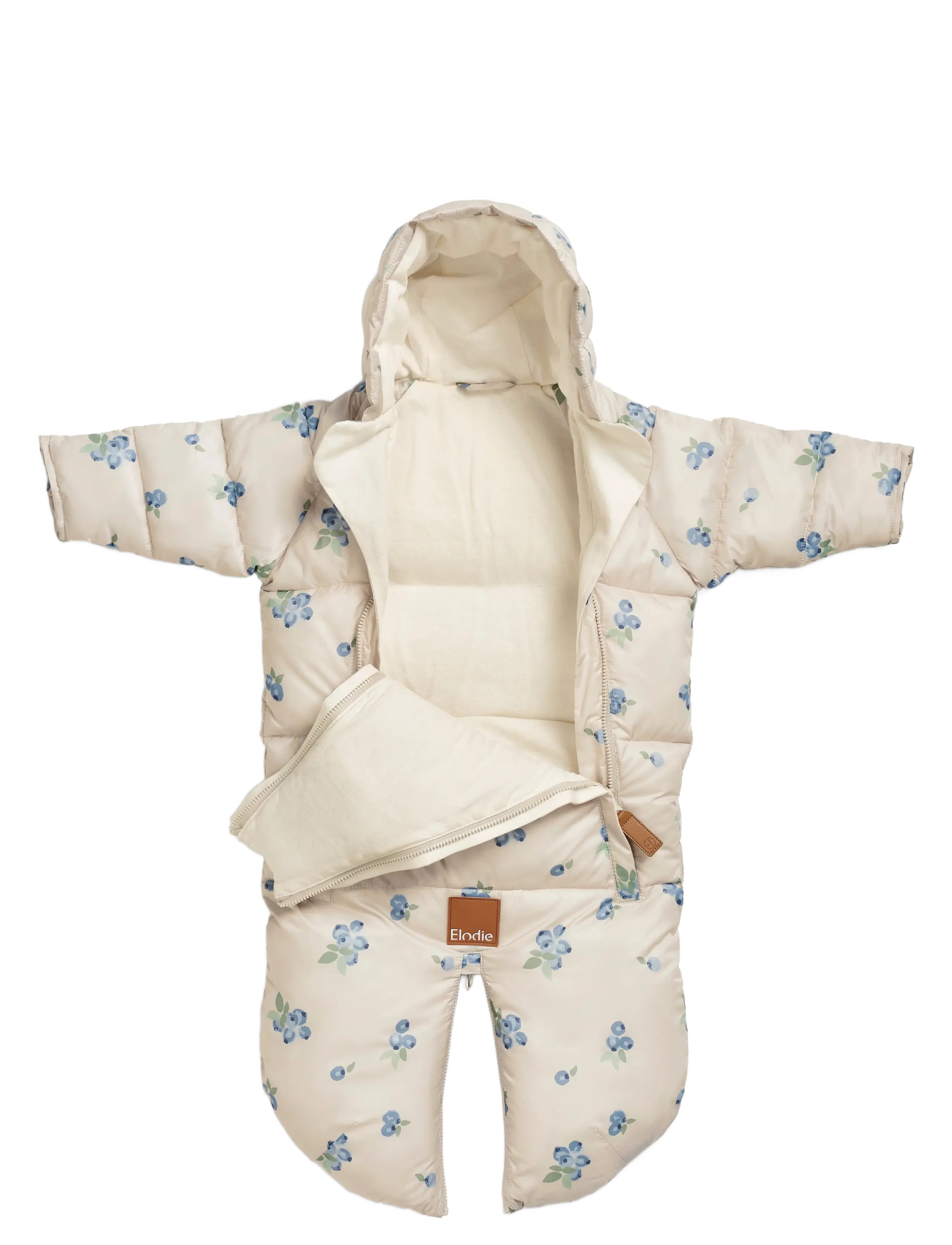 Elodie Details - Baby Overall Blueberry Bliss 6-12m - thermo overalls - blueberry bliss - 3