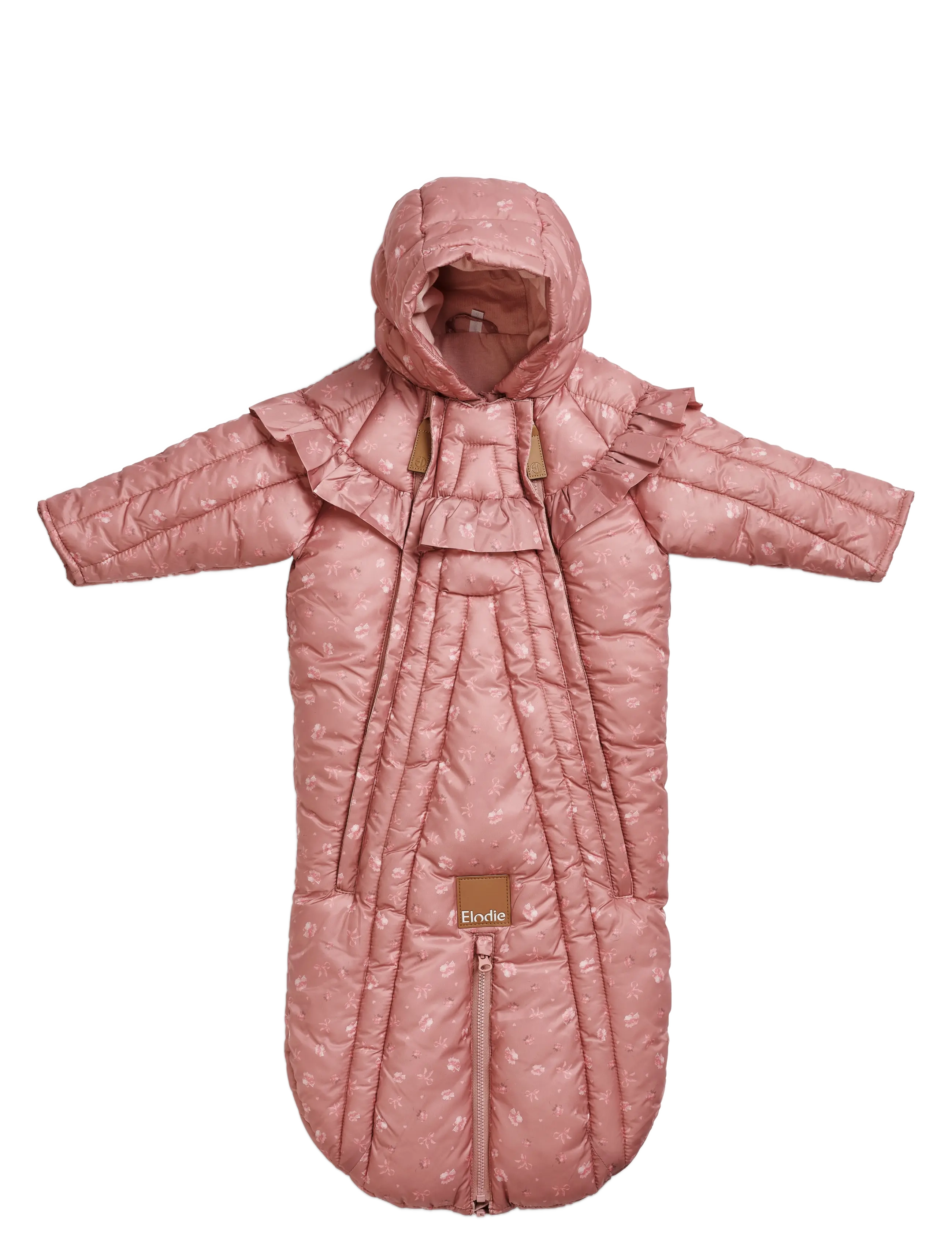 Elodie Details Baby Overall Pink Petit River Rose 0-6m - Kinderwagen & Zubehör - PINK PETIT RIVER ROSE / pink/rose
