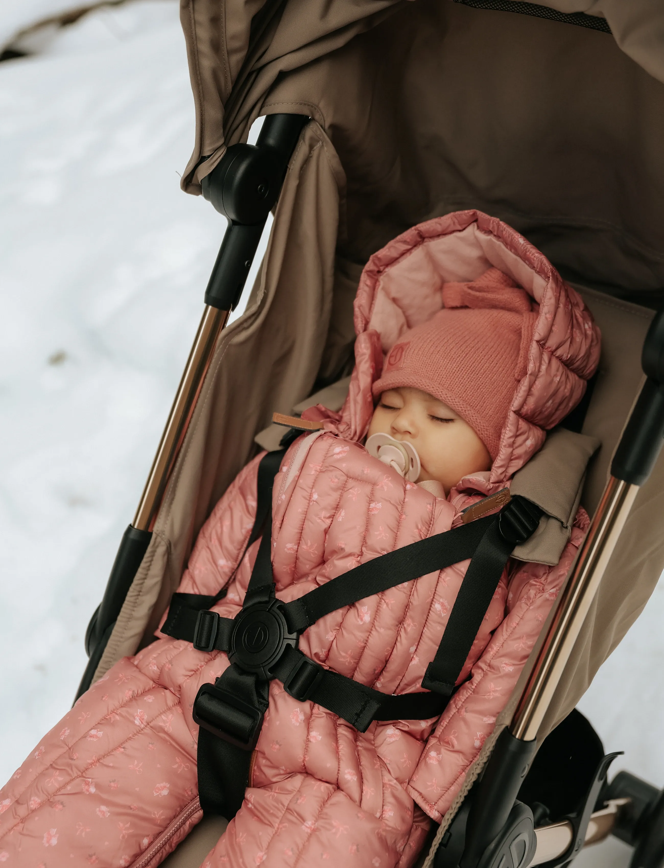 Elodie Details - Baby Overall Pink Petit River Rose 0-6m - kinderwagen & zubehör - pink petit river rose - 4
