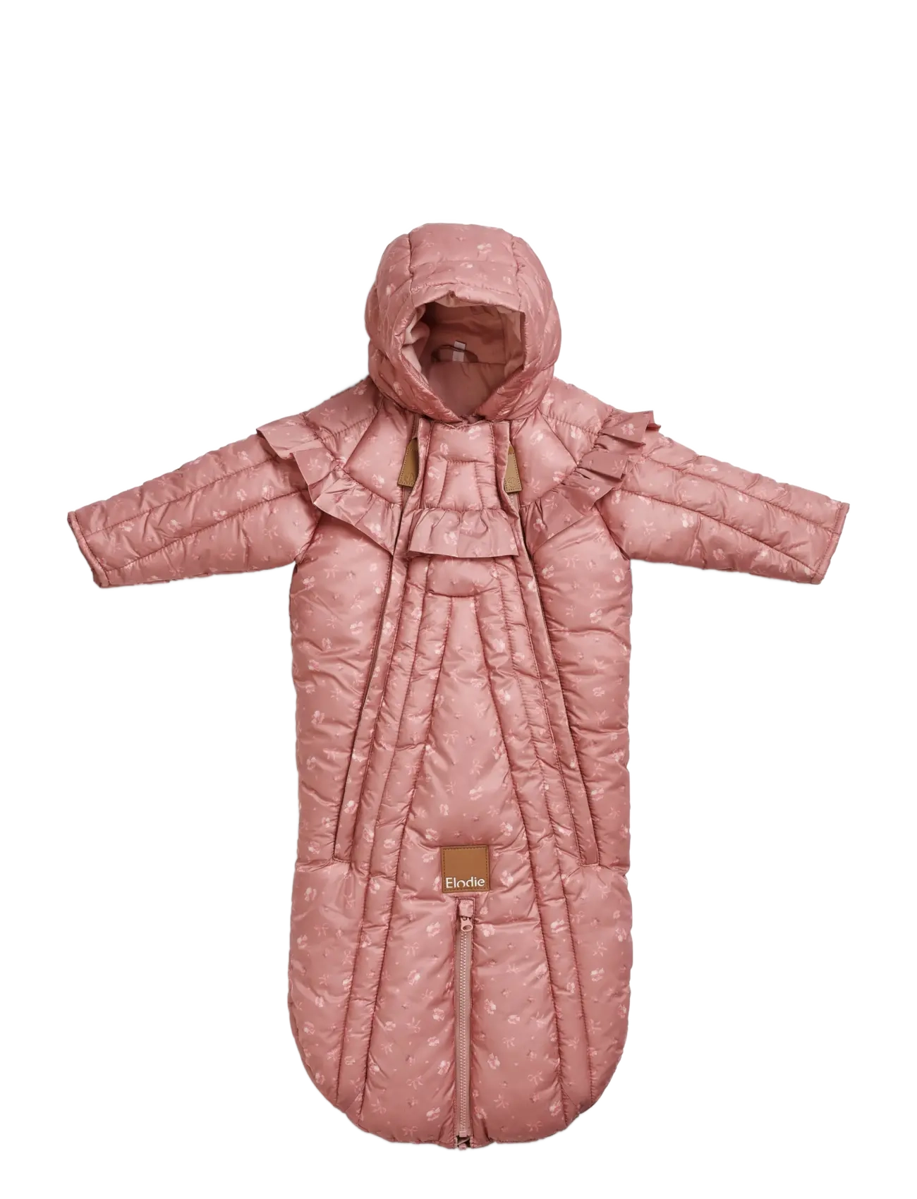 Elodie Details Baby Overall Pink Petit River Rose 6-12m - Beebiriided - PINK PETIT RIVER ROSE / pink/rose