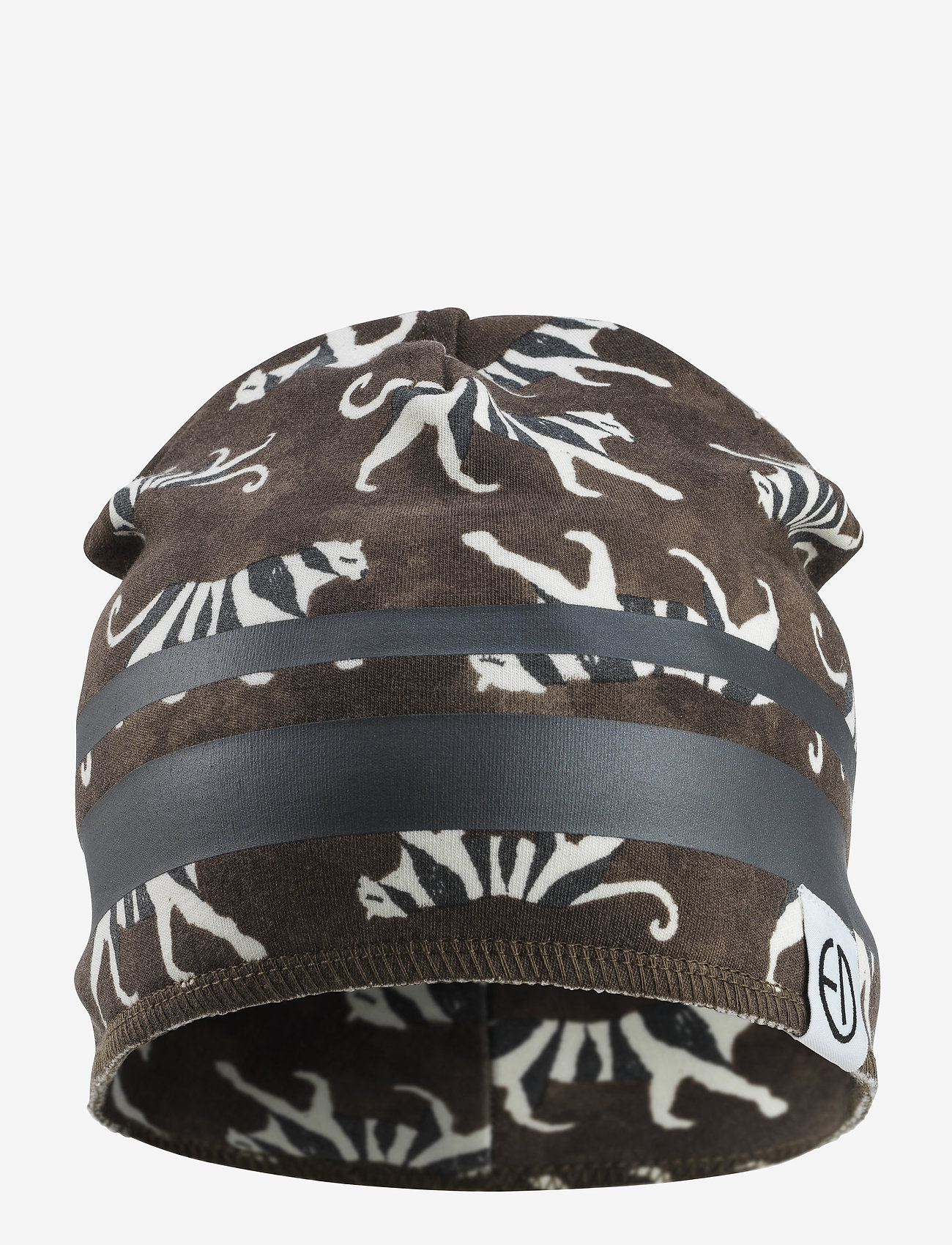 Elodie Details - Winter Beanie - White Tiger - beanies - brown/white - 0