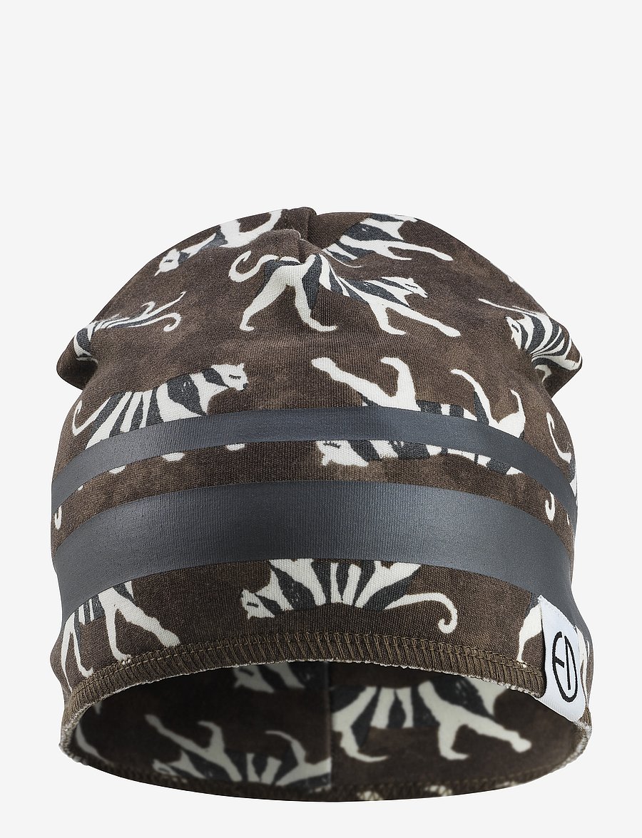 Elodie Details - Winter Beanie - White Tiger - beanies - brown/white - 0