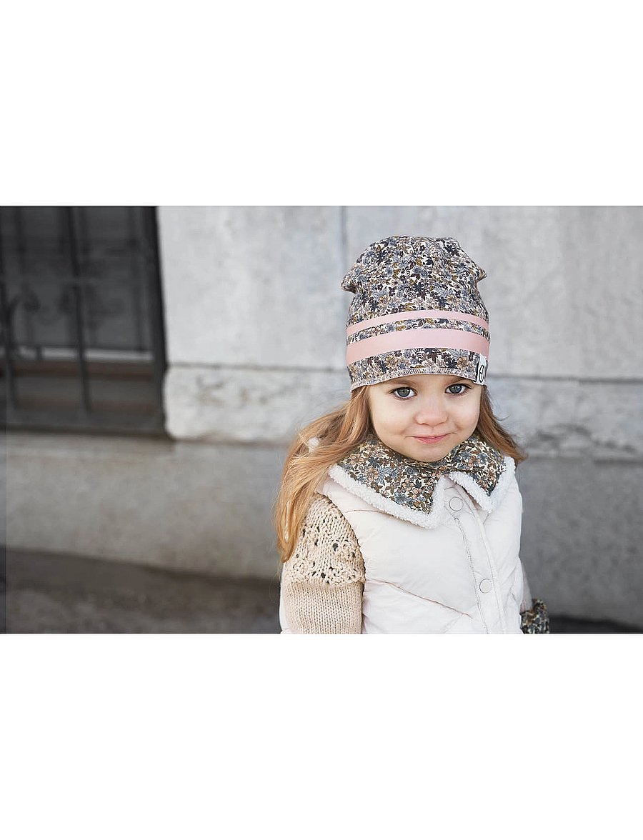 Elodie Details - Winter Beanie - Blue Garden - beanies - multi coloured - 3
