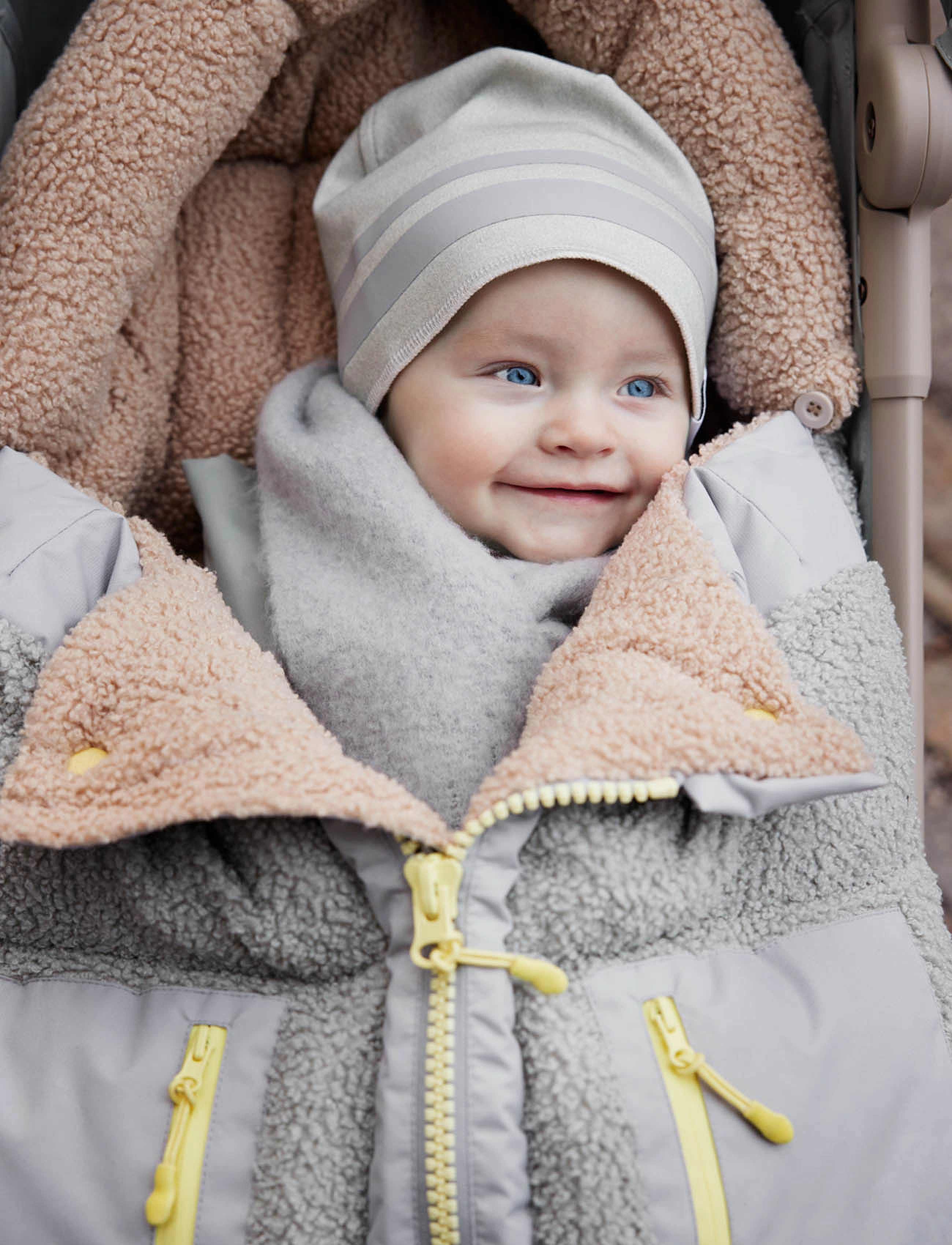 Elodie Details - Winter Beanie - Utility Green 1-2y - beanies - green - 3
