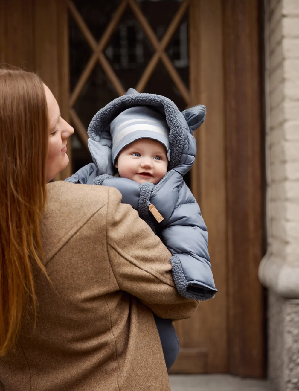 Elodie Details - Winter Beanie - Berry Blue - beanies - berry blue - 3
