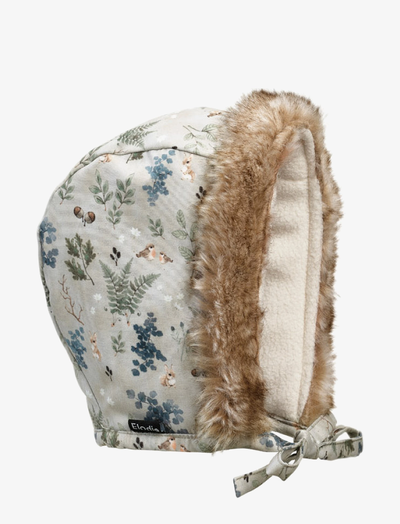 Elodie Details Winter Bonnet - Fairytale Forest 6-12m - Winter Deals - FAIRYTALE FOREST / green