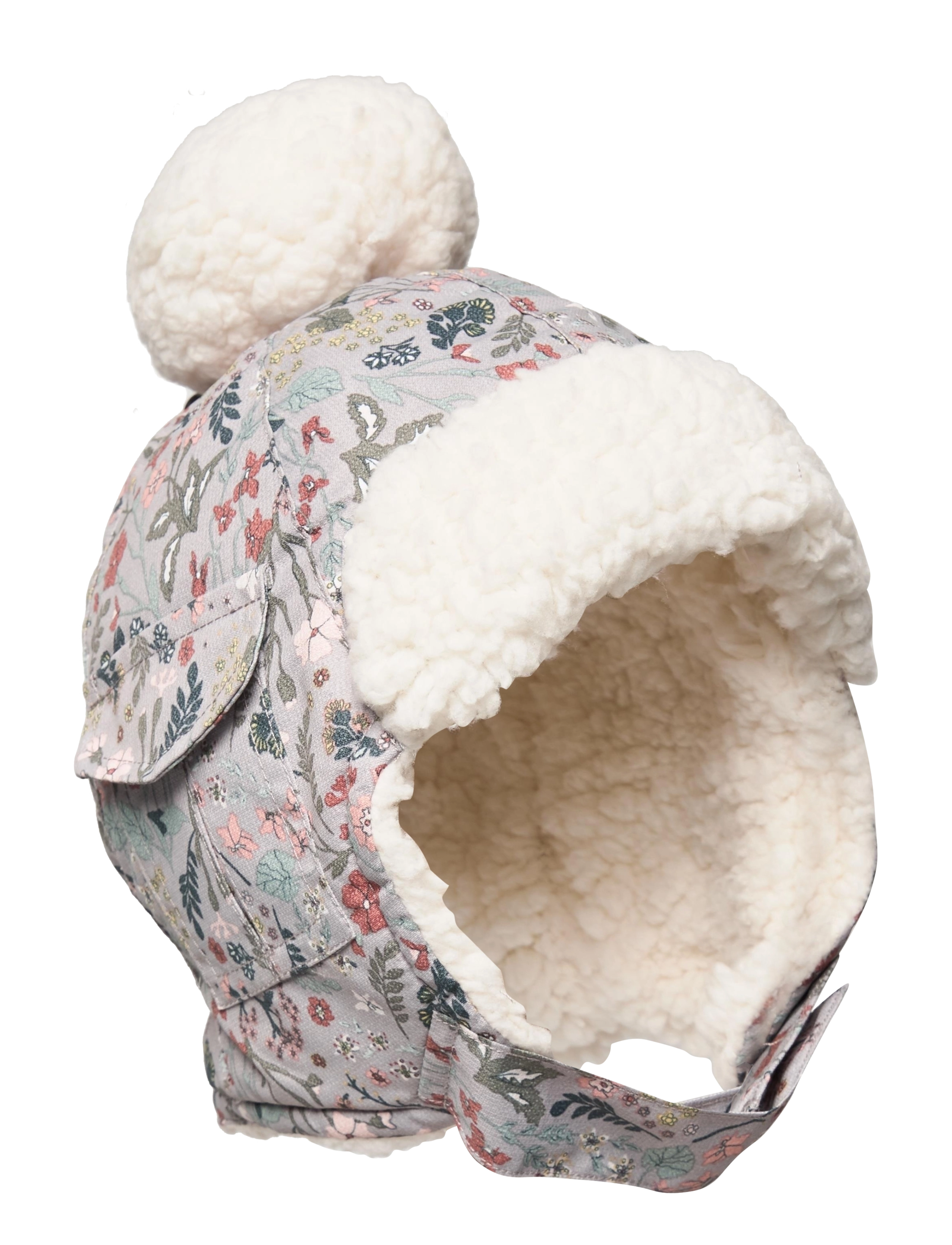 Elodie Details Winter Cap Vintage Flower, 0-6M, Hats, Mehrfarbig/gemustert - Kinder
