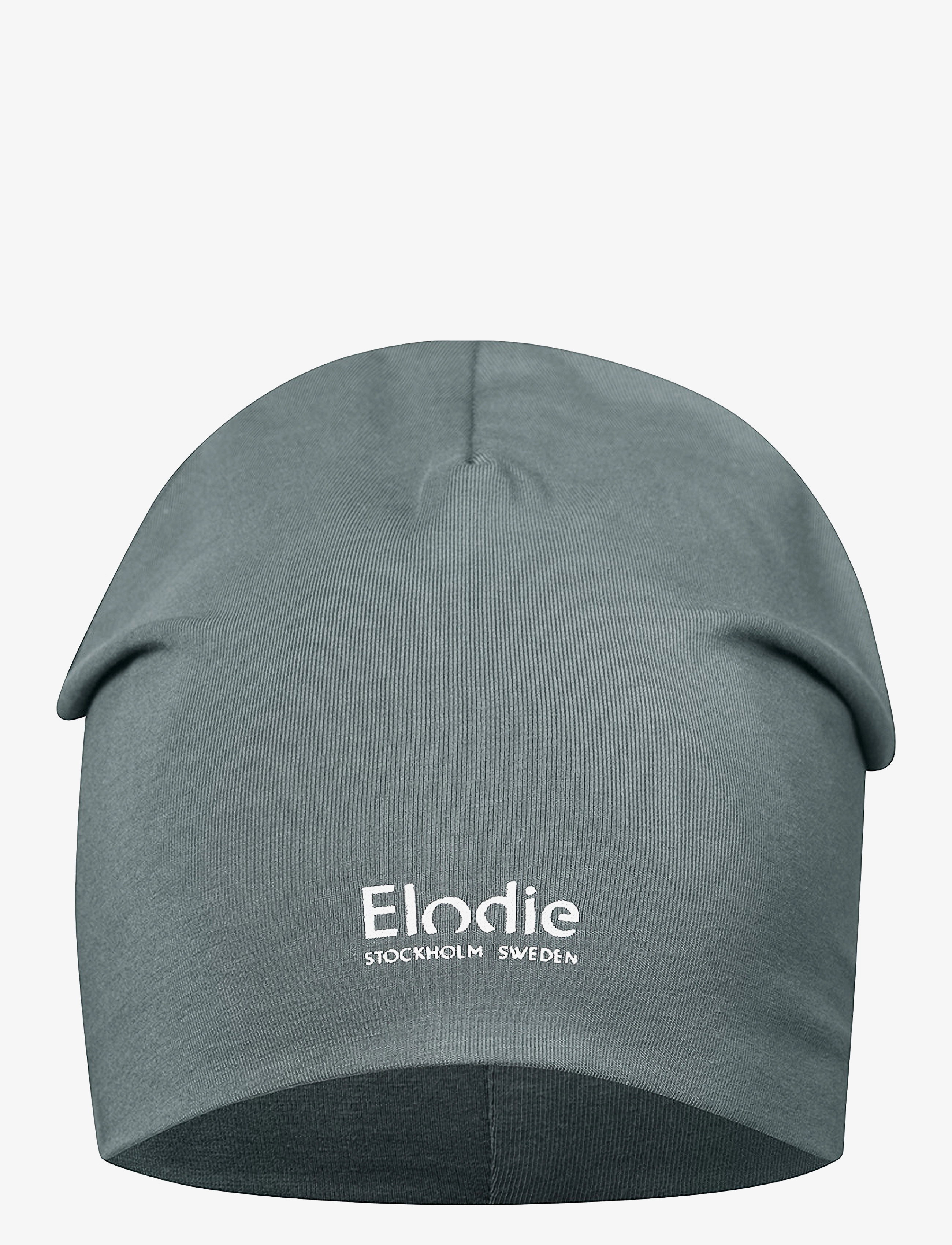 Elodie Details Logo Beanies Deco Turquoise 0-6M, 0-6MONTHS, Hats, Grau - Beanie, Kinder