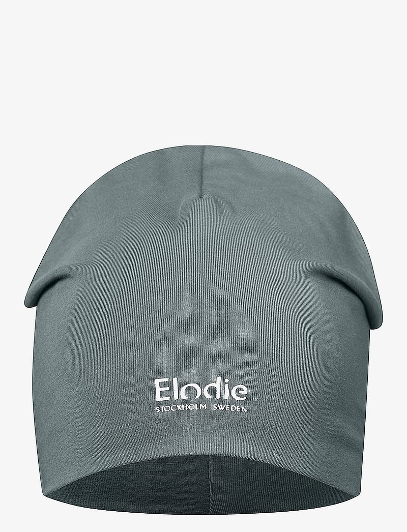 Elodie Details - Logo Beanies - Deco Turquoise 0-6m - beanies - petrol - 0