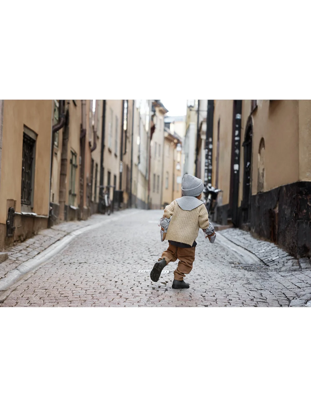 Elodie Details - Wool Beanie - Sunrise Blue 1-2y - beanies - blue - 2