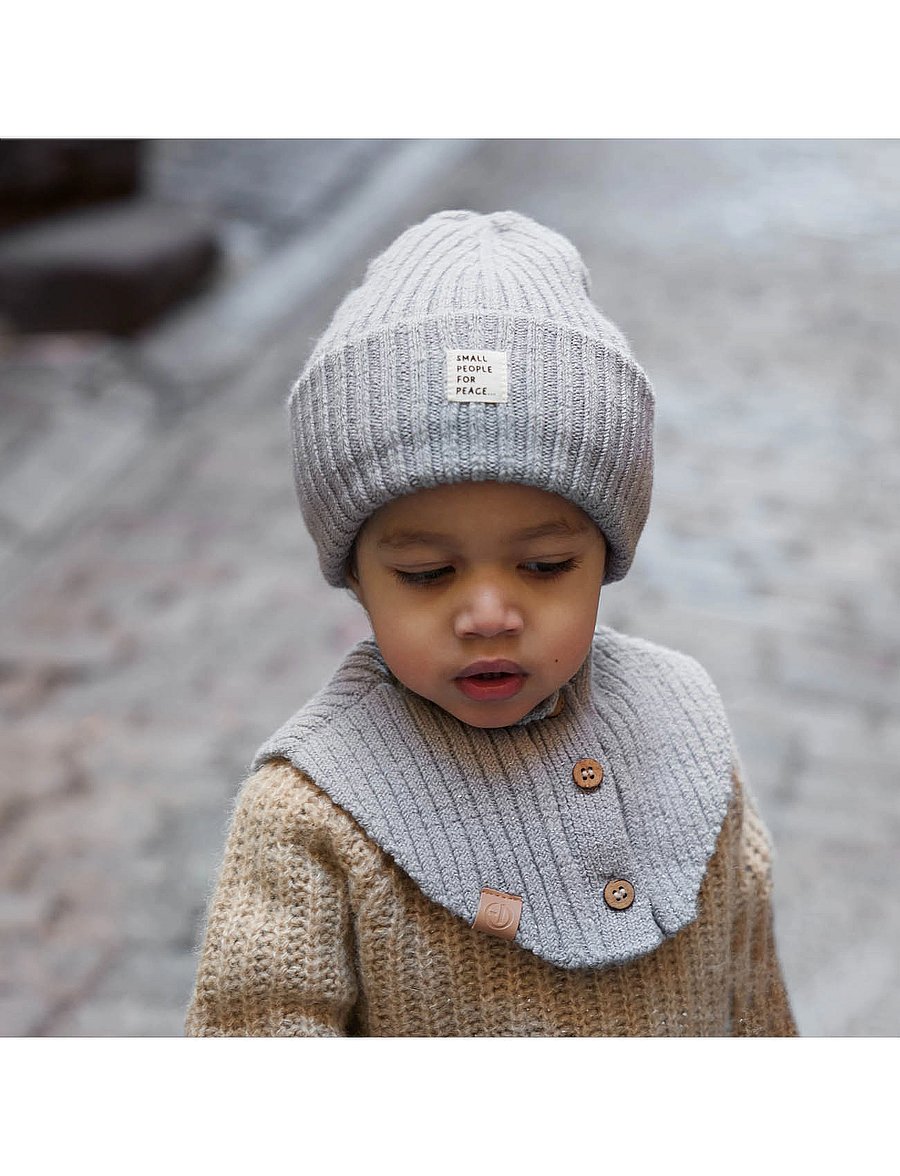 Elodie Details - Wool Beanie - Sunrise Blue 2-3y - beanies - blue - 5
