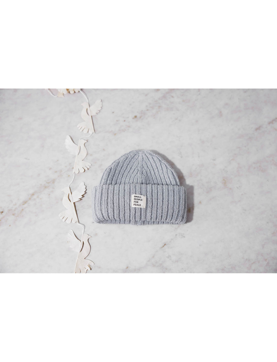 Elodie Details Wool Beanie Sunrise Blue 3 100y Hoed Boozt