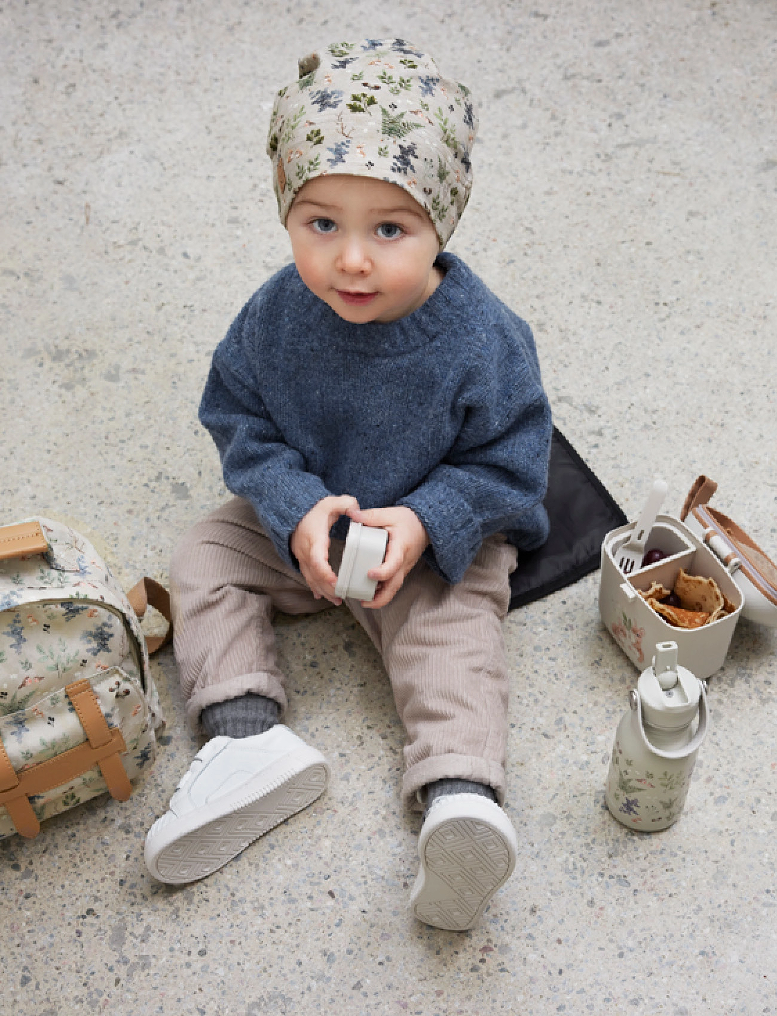 Elodie Details - Light Beanie - Fairytale Forest 1-2y - beanies - fairytale forest - 0