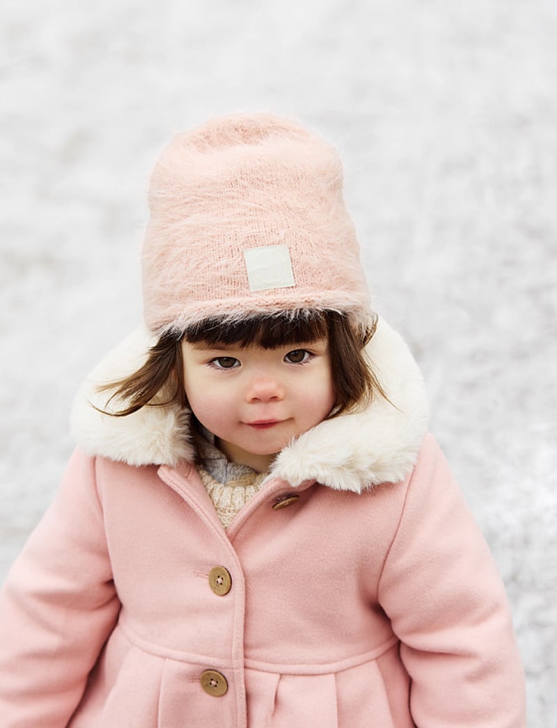 Elodie Details - Furry Knit Beanie - Powder Pink - czapka beanie - powder pink - 3