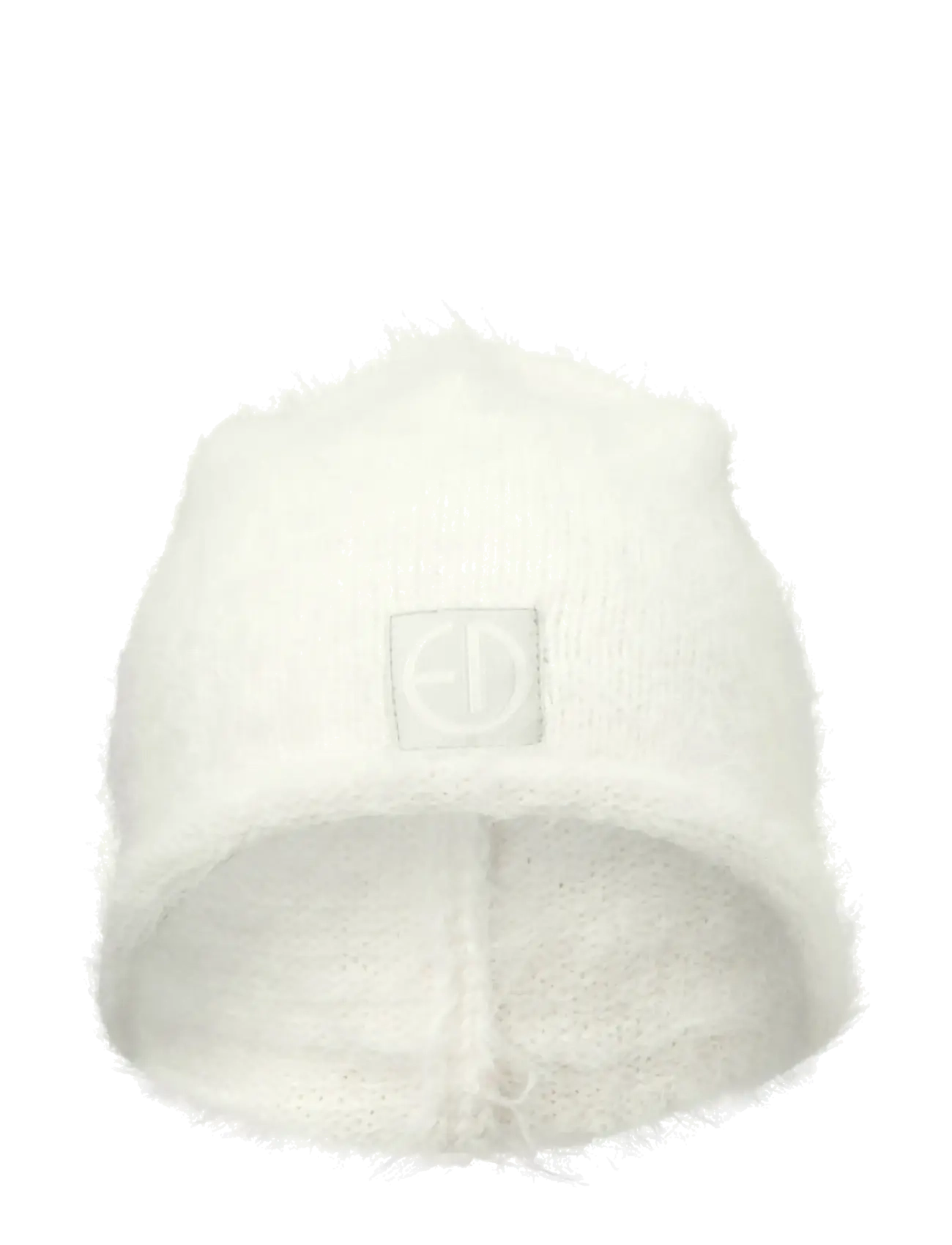Elodie Details - Furry Knit Beanie - Vanilla White - beanies - vanilla white - 1