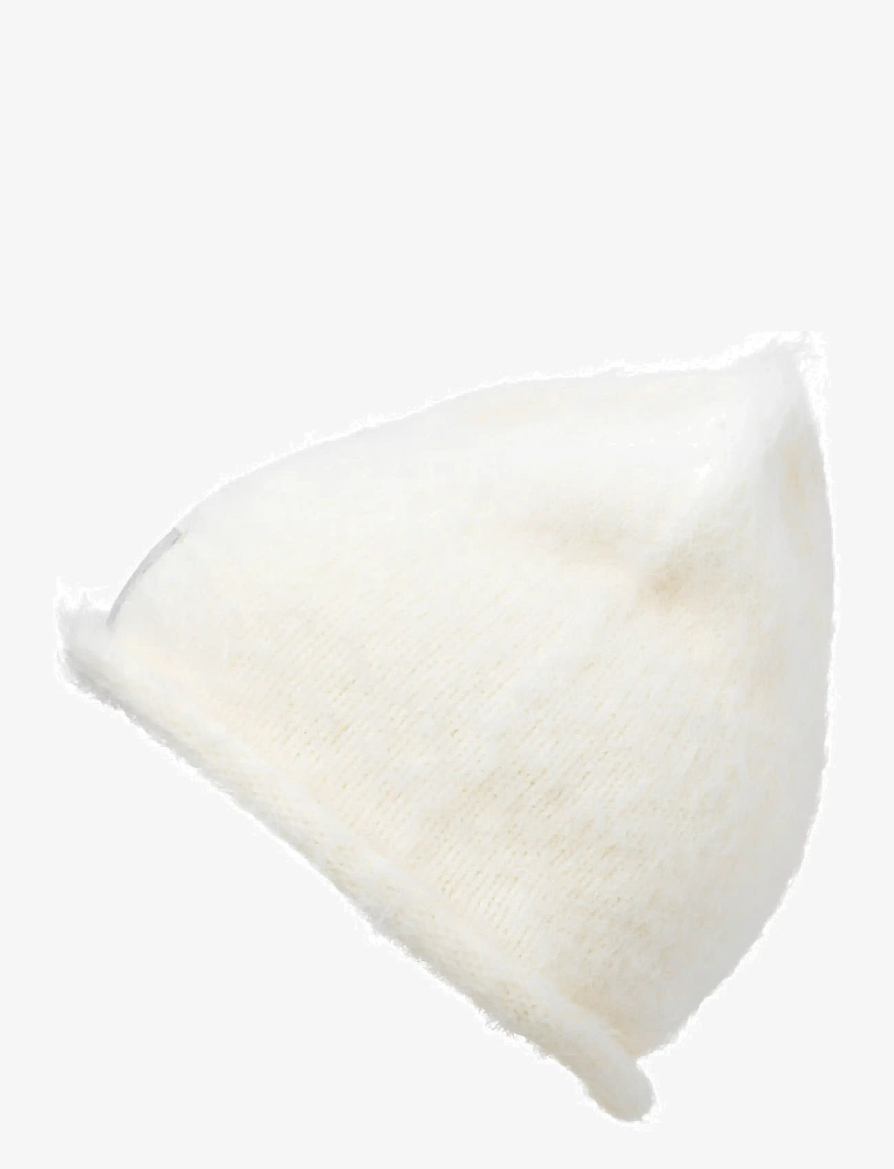 Elodie Details - Furry Knit Beanie - Vanilla White - beanies - vanilla white - 2