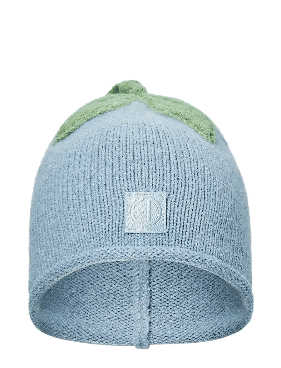 Elodie Details - Furry Knit Beanie Blueberry Bliss 0-6m - beanies - blueberry bliss - 1