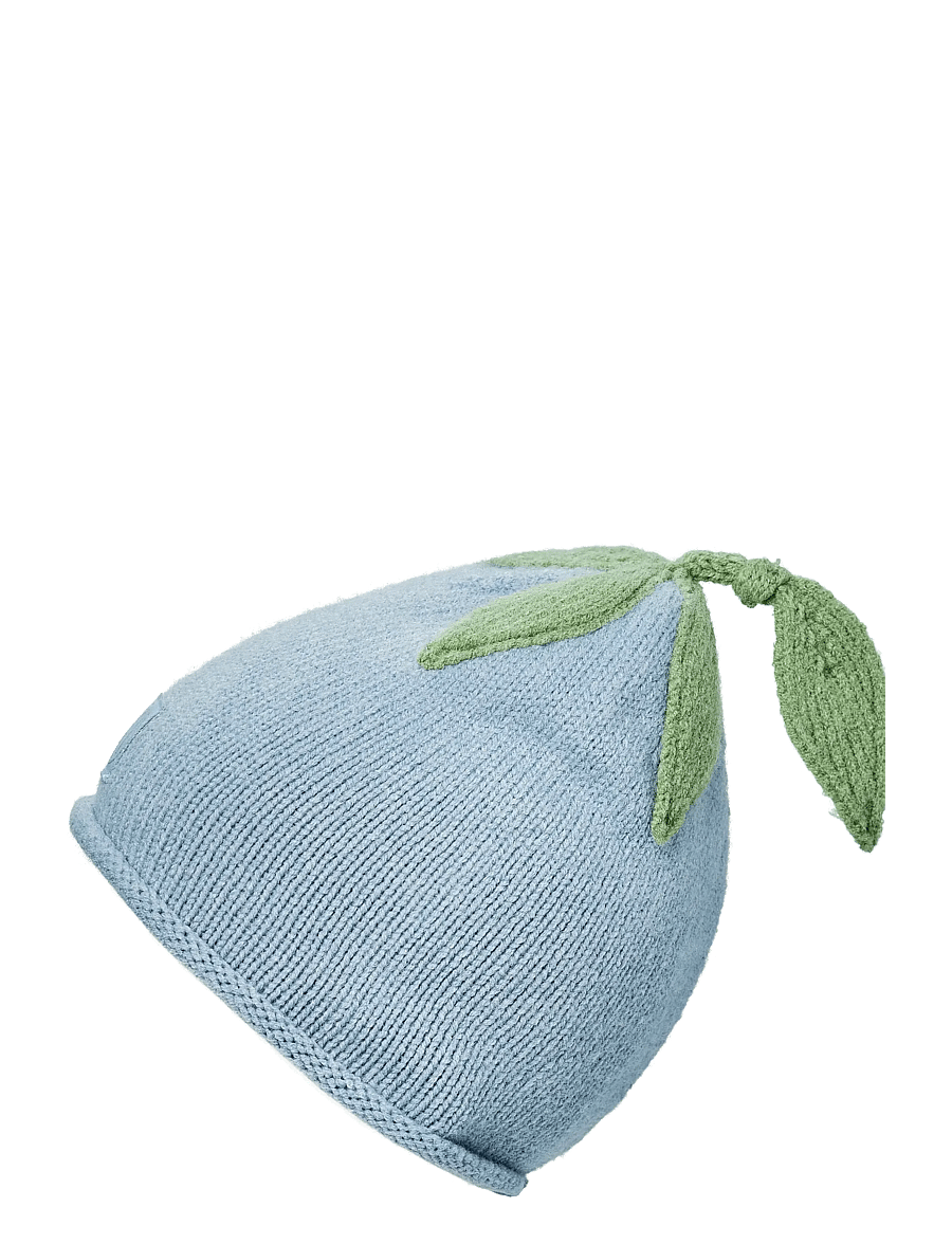 Elodie Details - Furry Knit Beanie Blueberry Bliss 0-6m - beanies - blueberry bliss - 2