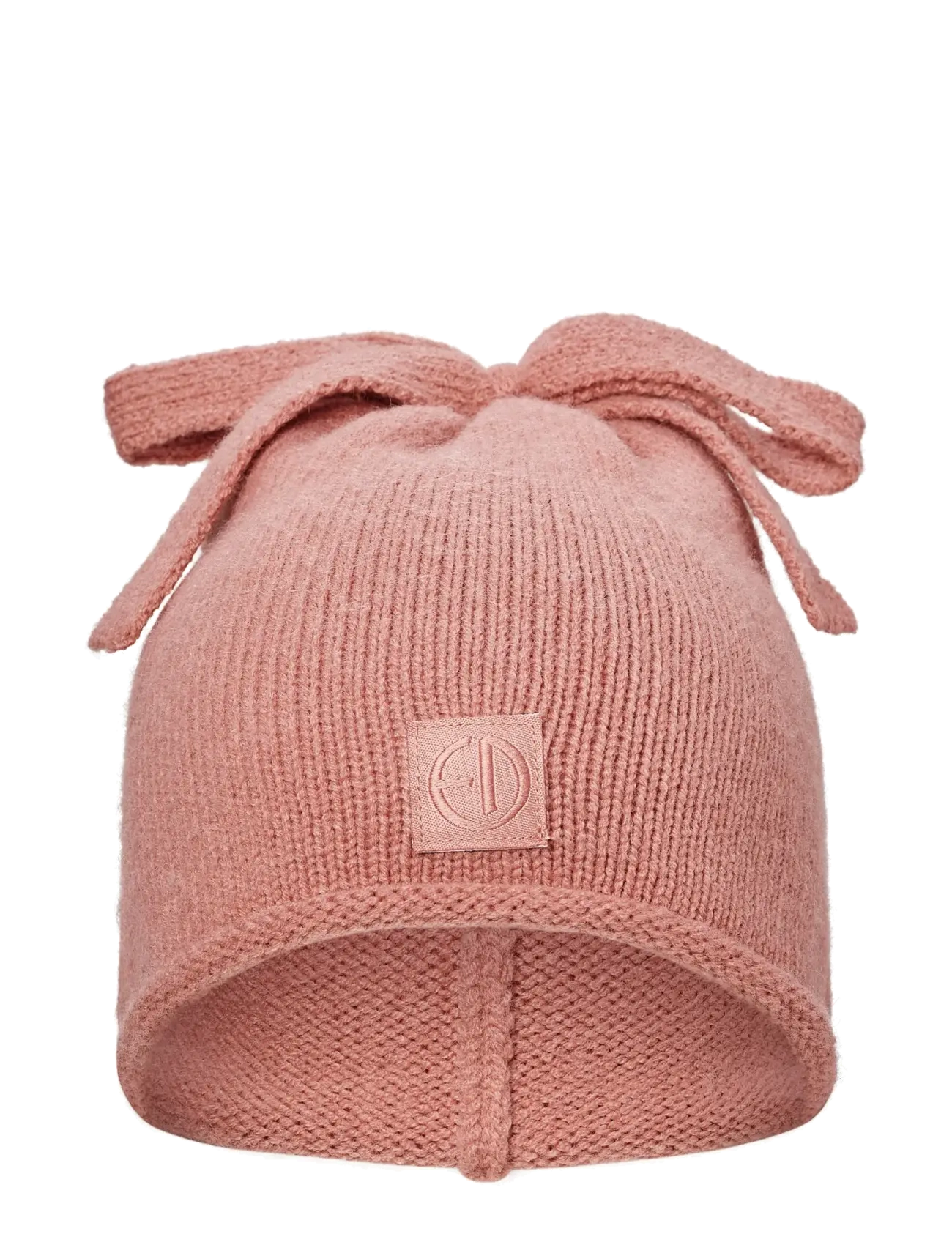 Elodie Details Furry Knit Beanie Rosy Bow 2-3yr - Beanies - ROSY BOW / pink/rose