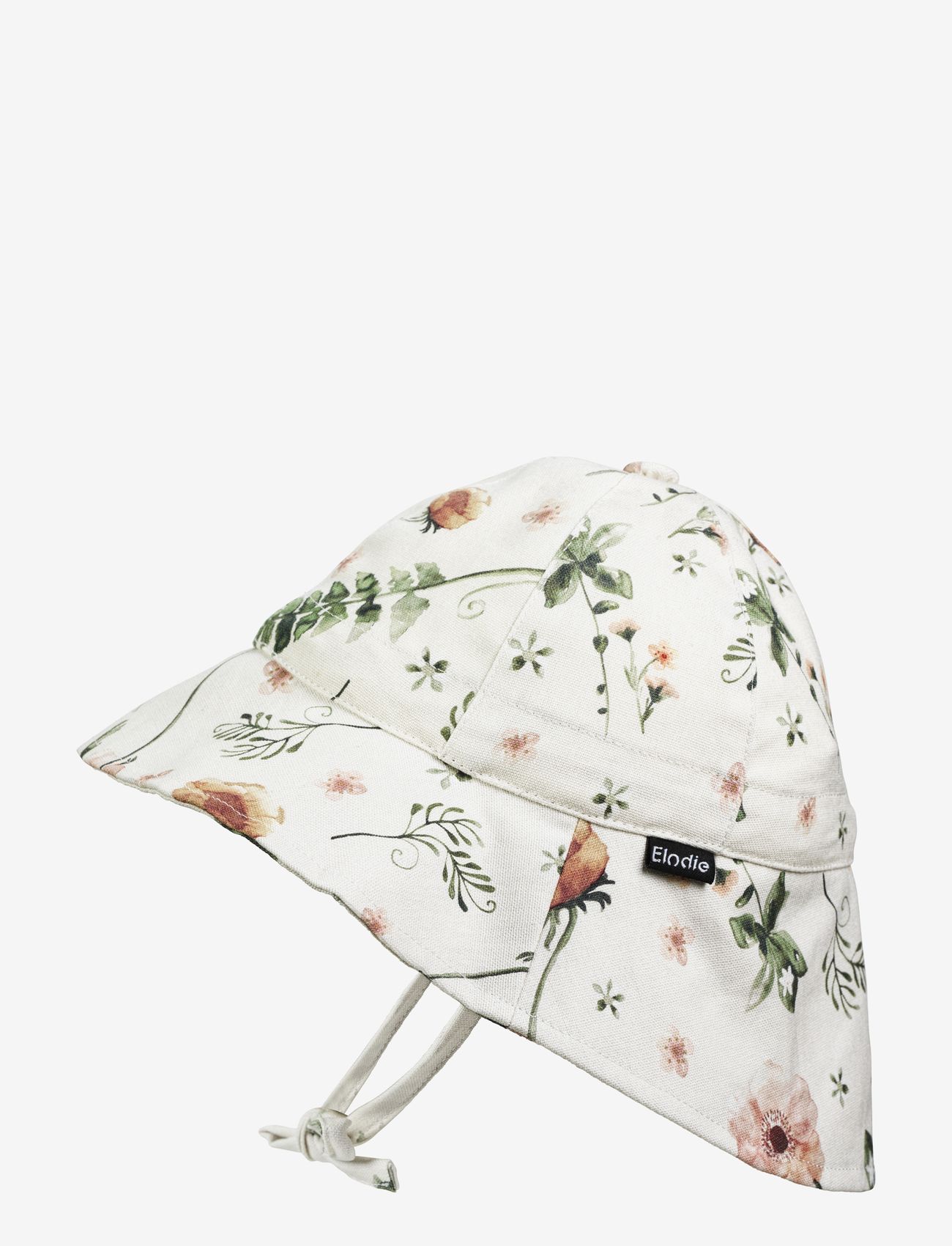Elodie Details - Sun Hat - Meadow Blossom - päikesemütsid - white/pink/green - 0