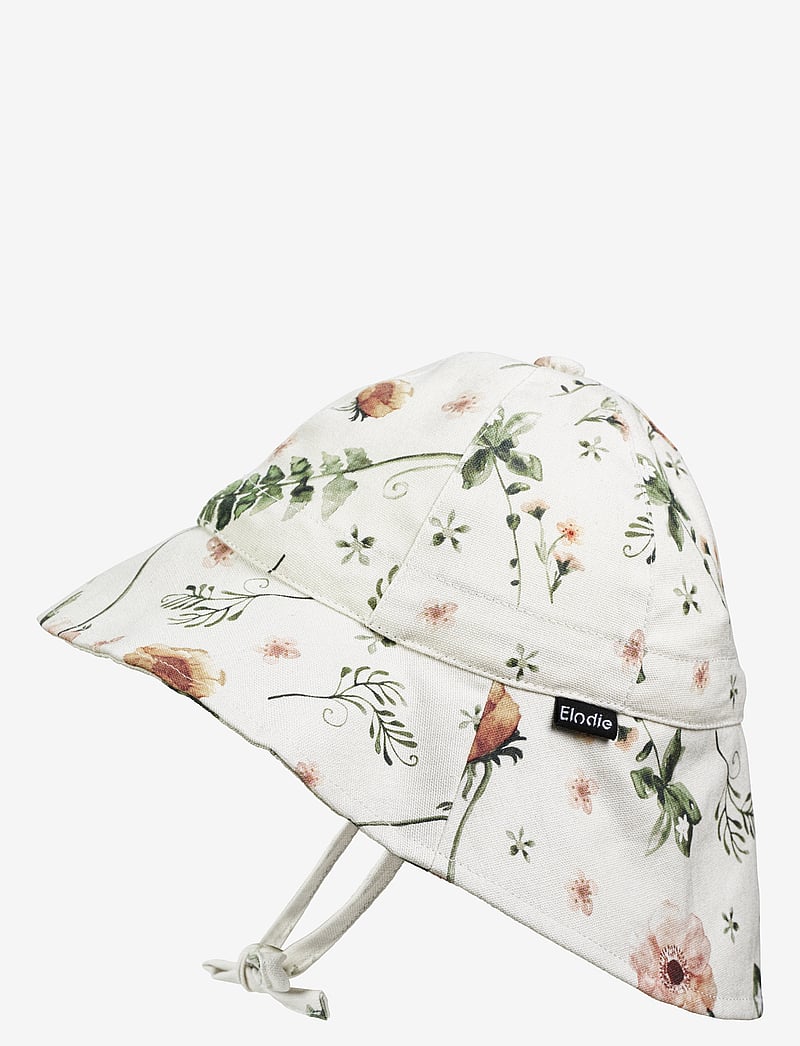 Elodie Details - Sun Hat - Meadow Blossom - päikesemütsid - white/pink/green - 0