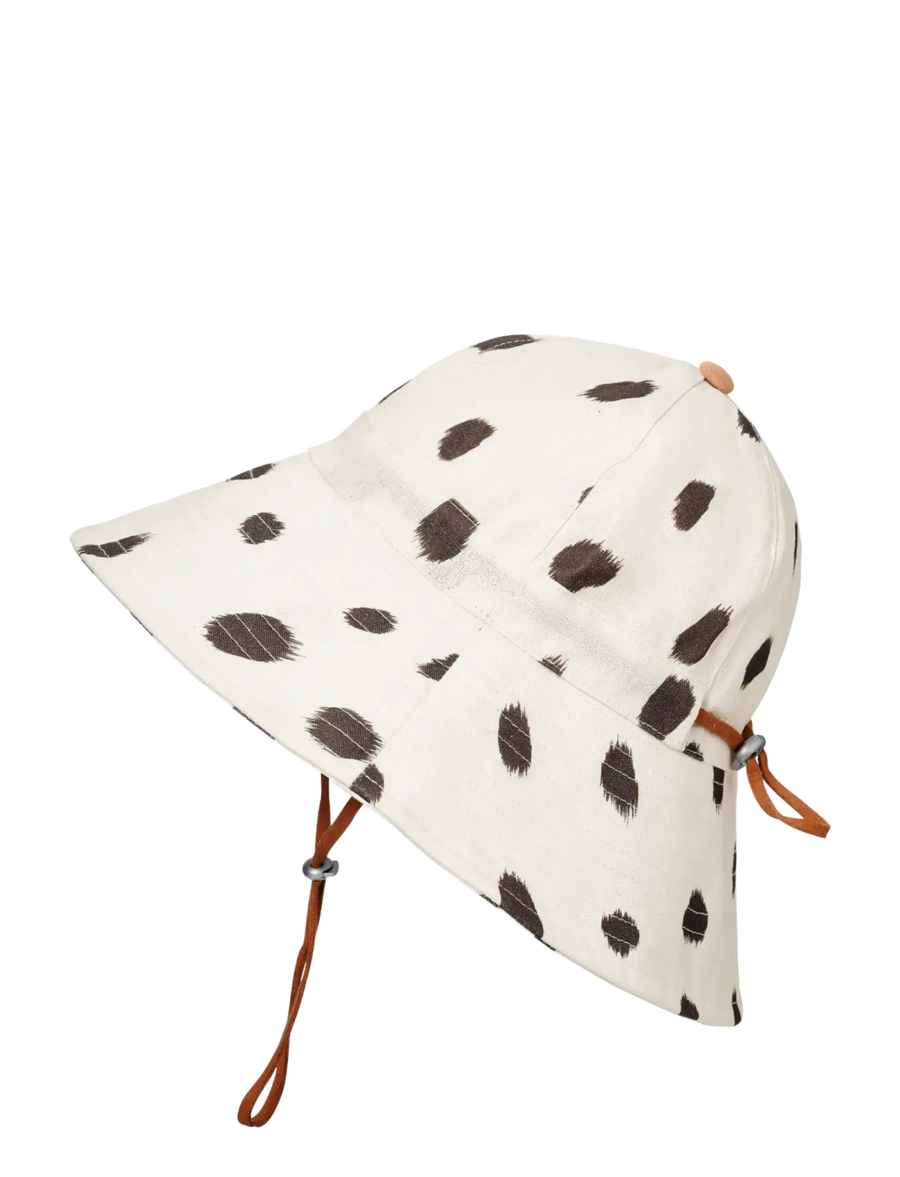 Elodie Details Sun Hat Dalmatian Dots Grande 2-3yr - Päikesemütsid - DALMATION DOTS GRANDE / white