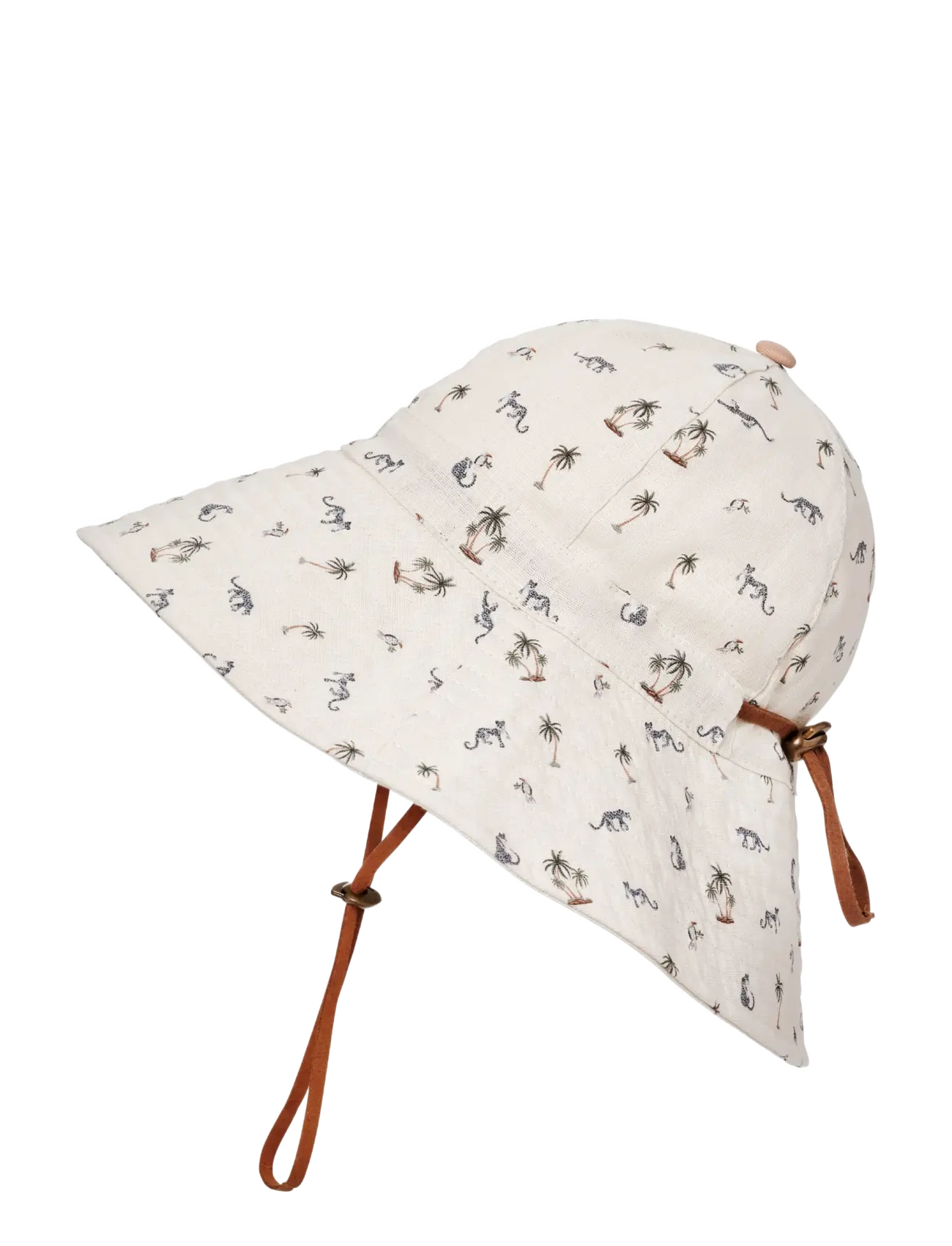 Elodie Details Sun Hat Garden Leo's Resort 1-2yr - Sonnenhüte - GARDEN LEO´S RESORT / white