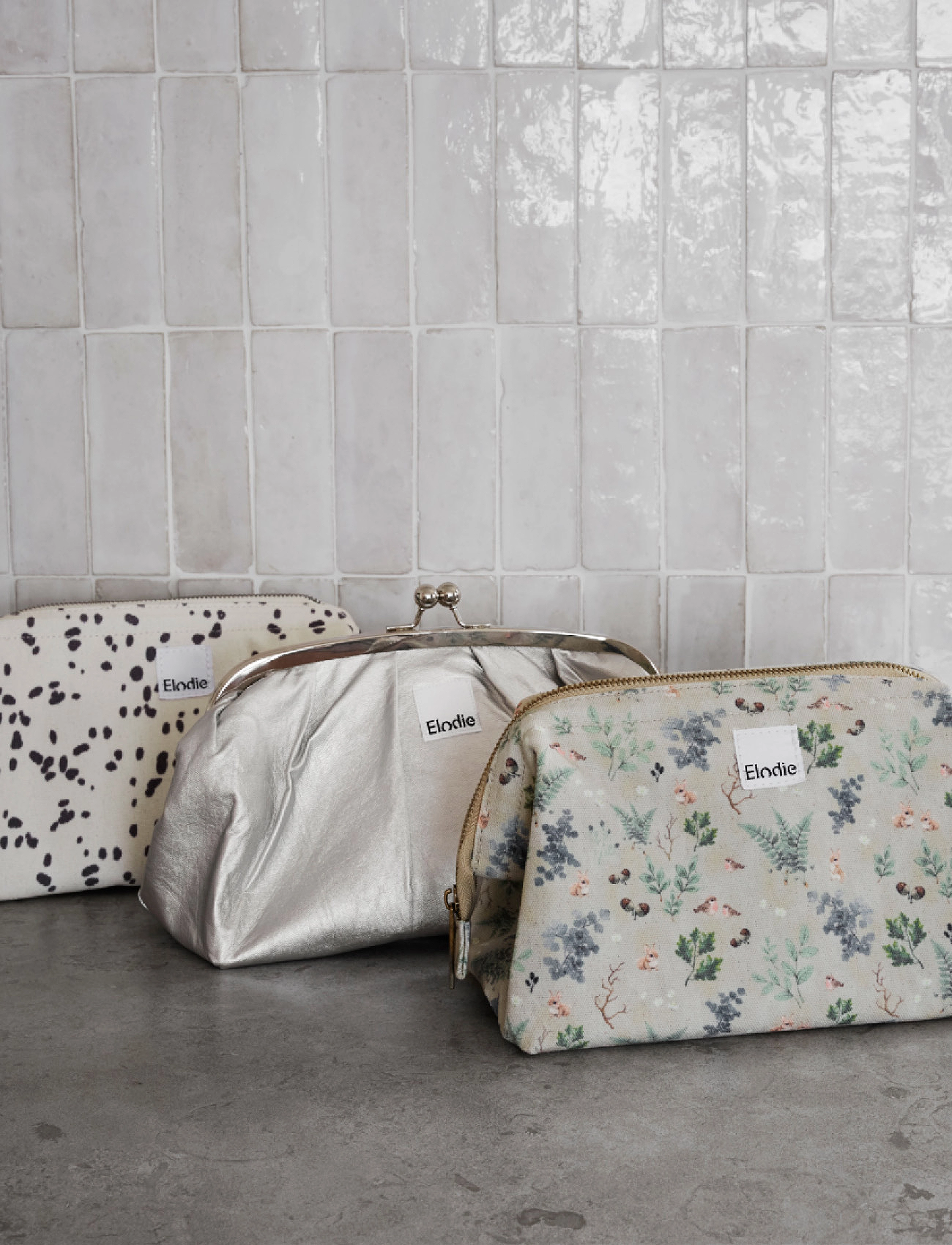 Elodie Details Zip&Go Fairytale Forest, One Size, Care & Hygiene, Grün - Changing Bags, Kinder