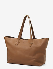 Changing  Bag - Chestnut leather - BROWN