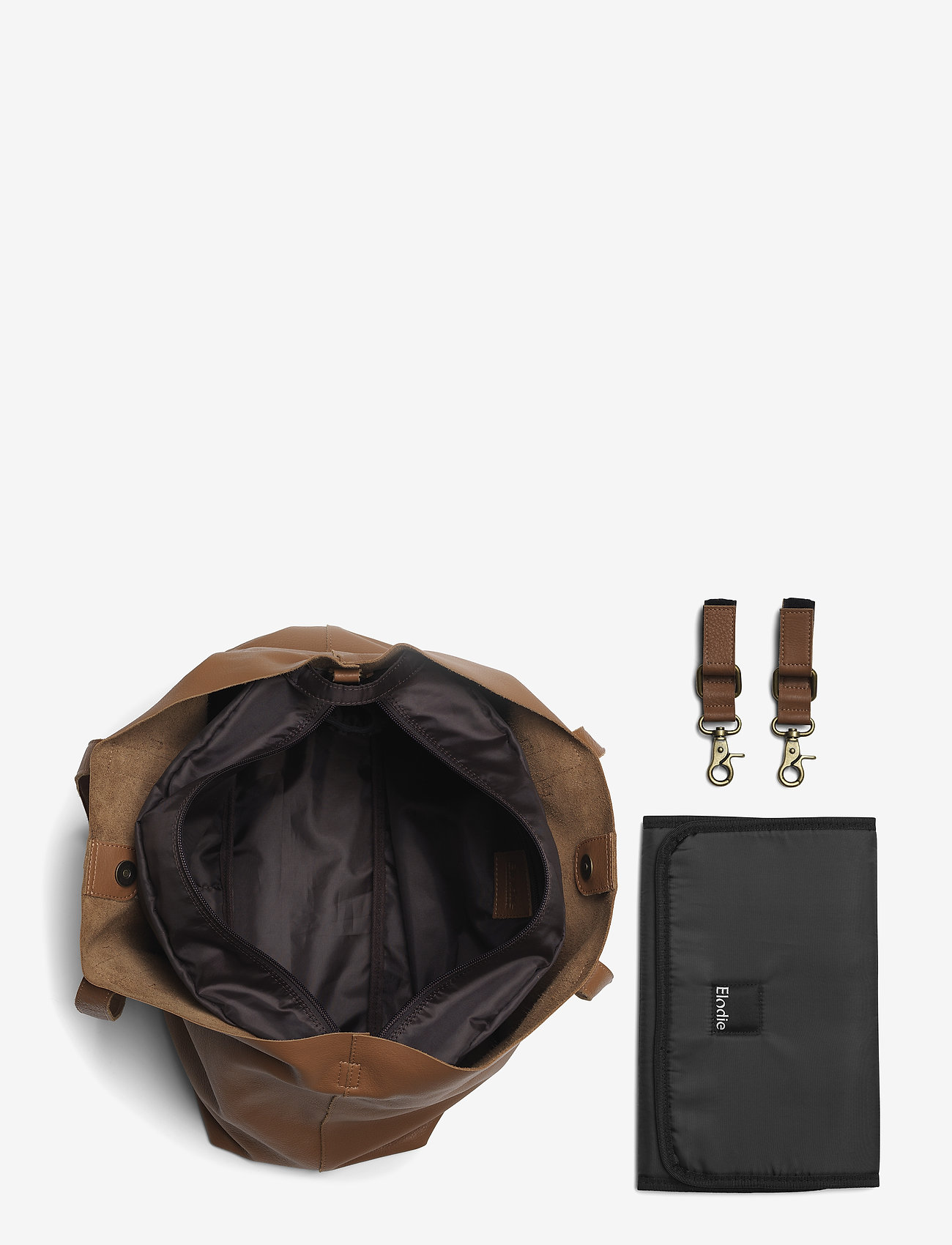Elodie Details - Changing  Bag - Chestnut leather - luiertassen - brown - 1