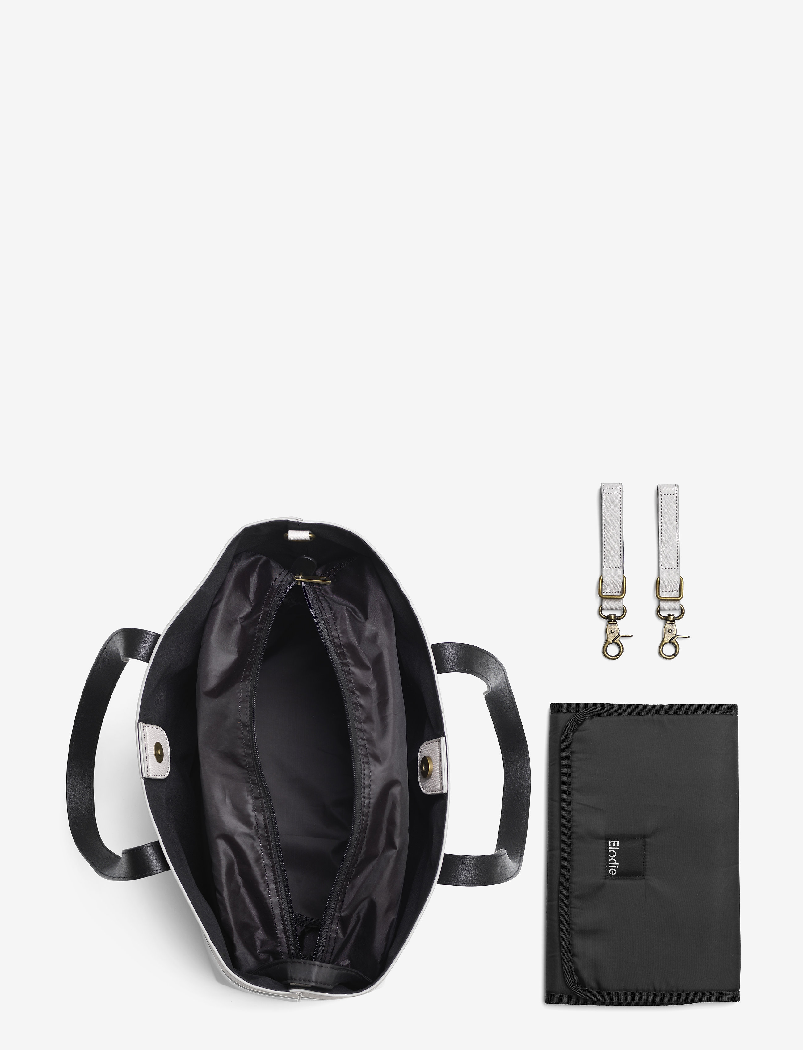 Elodie Details - Changing Bag Soft Shell  - Rebel Poodle - mähkmekotid - grey - 1