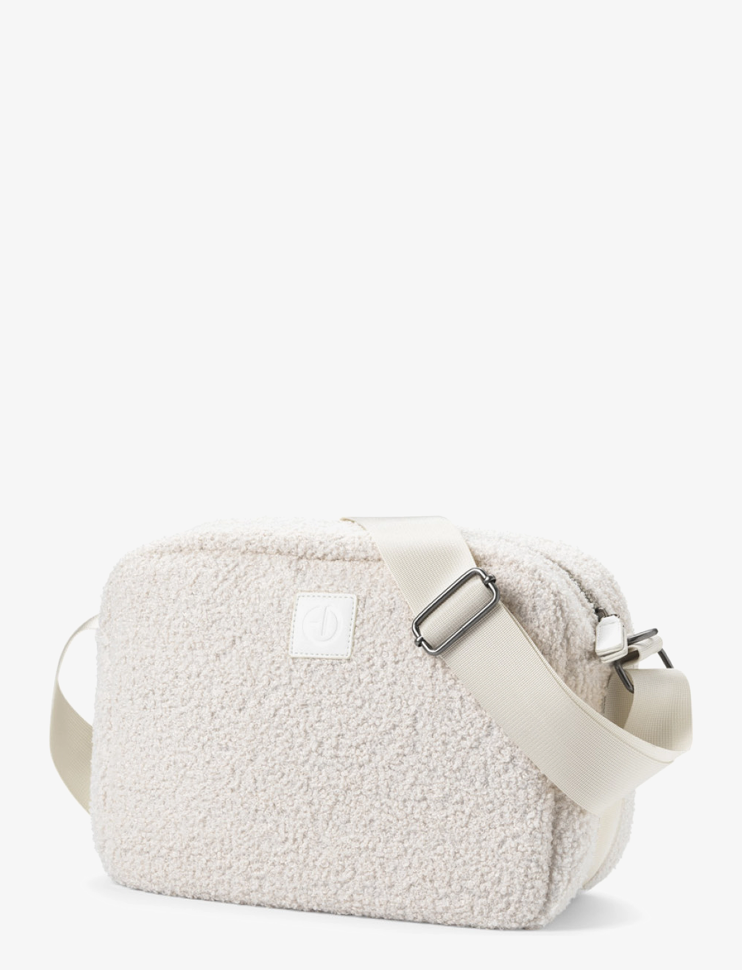 Elodie Details - Changing Bag - White Bouclé - barnevognstilbehør - white bouclÉ - 3