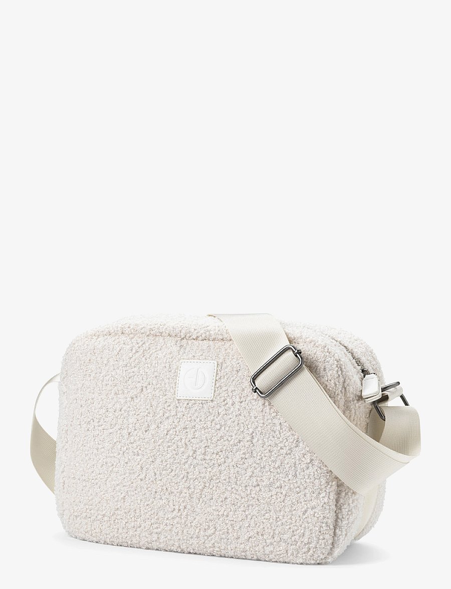 Elodie Details - Changing Bag - White Bouclé - kinderwagen-accessoires - white bouclÉ - 3