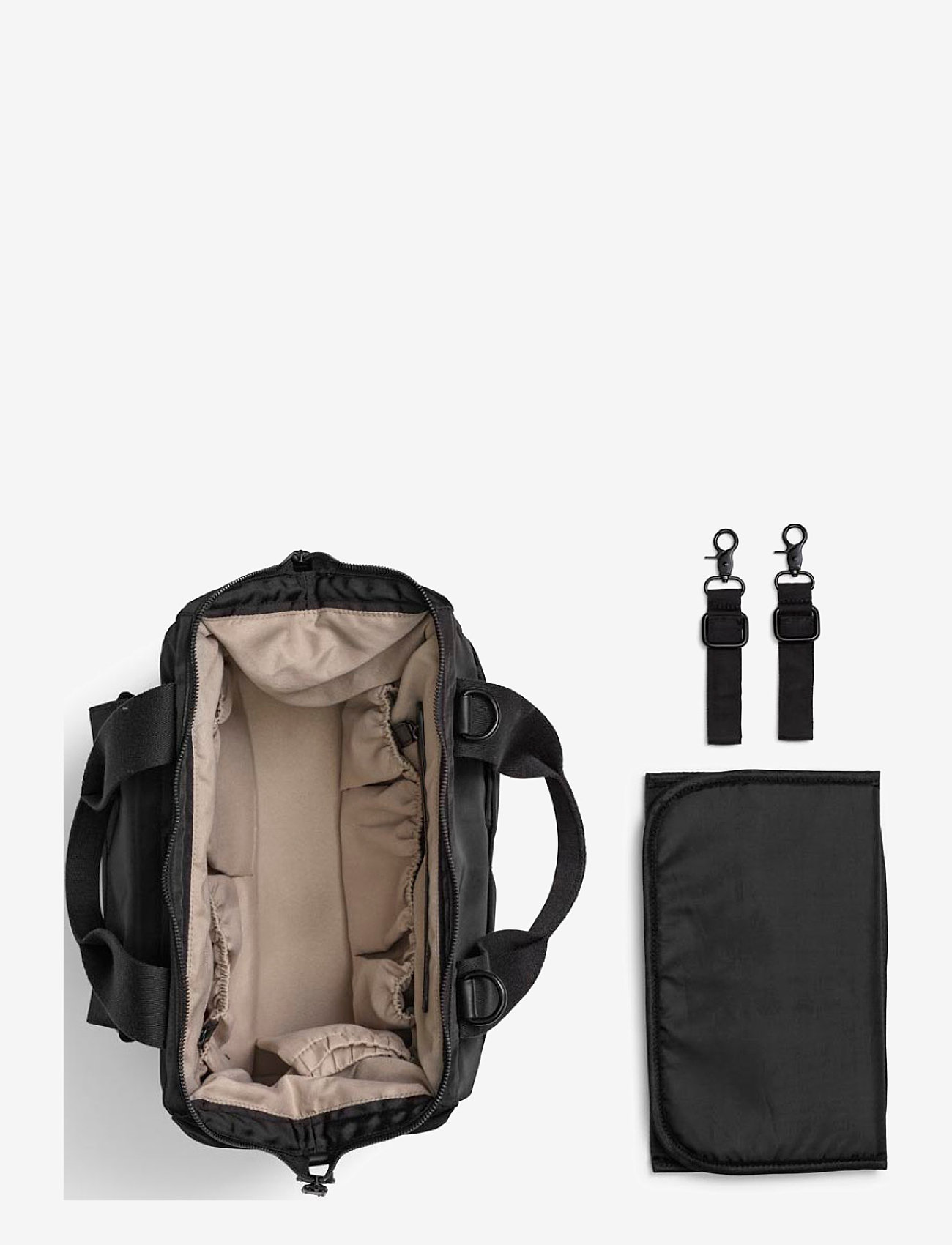 Elodie Details - Changing Bag Wide Frame - Black - stellevesker - black - 2