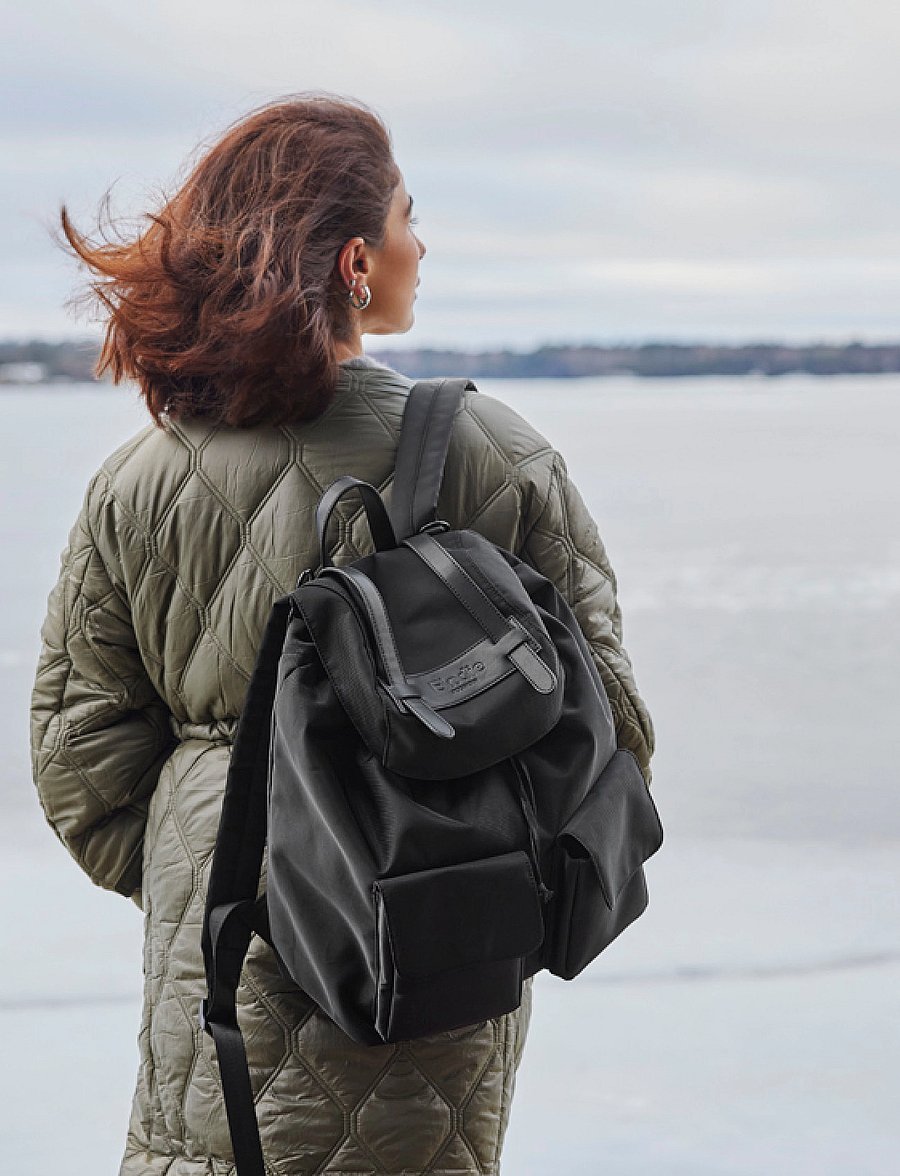 Elodie Details - Changing Bag Backpack City - Black - wickeltaschen - black - 5