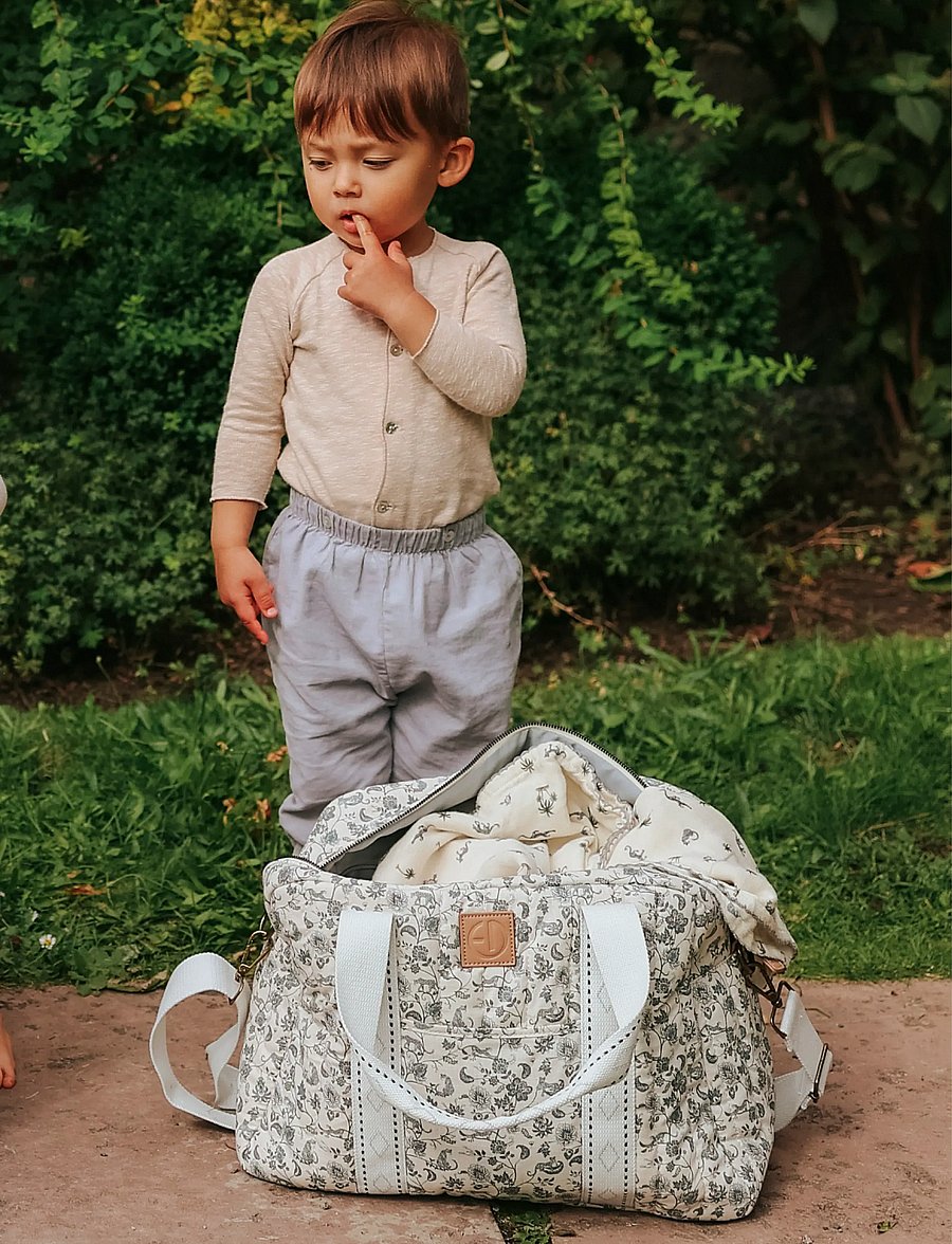 Elodie Details - Changing Bag Garden Leo Toile - garden leo toile - 0